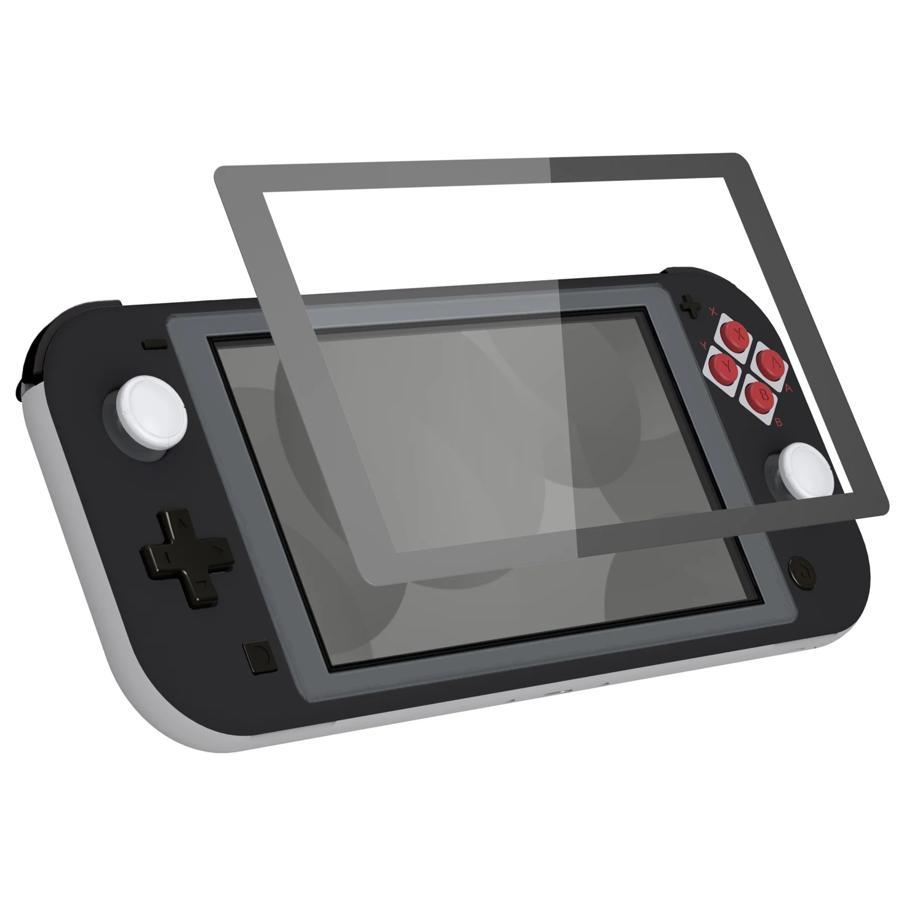eXtremeRate Replacement Full Set Shells with Button Kits & Screen Protector for Nintendo Switch Lite - Classic NES Style - Image 5