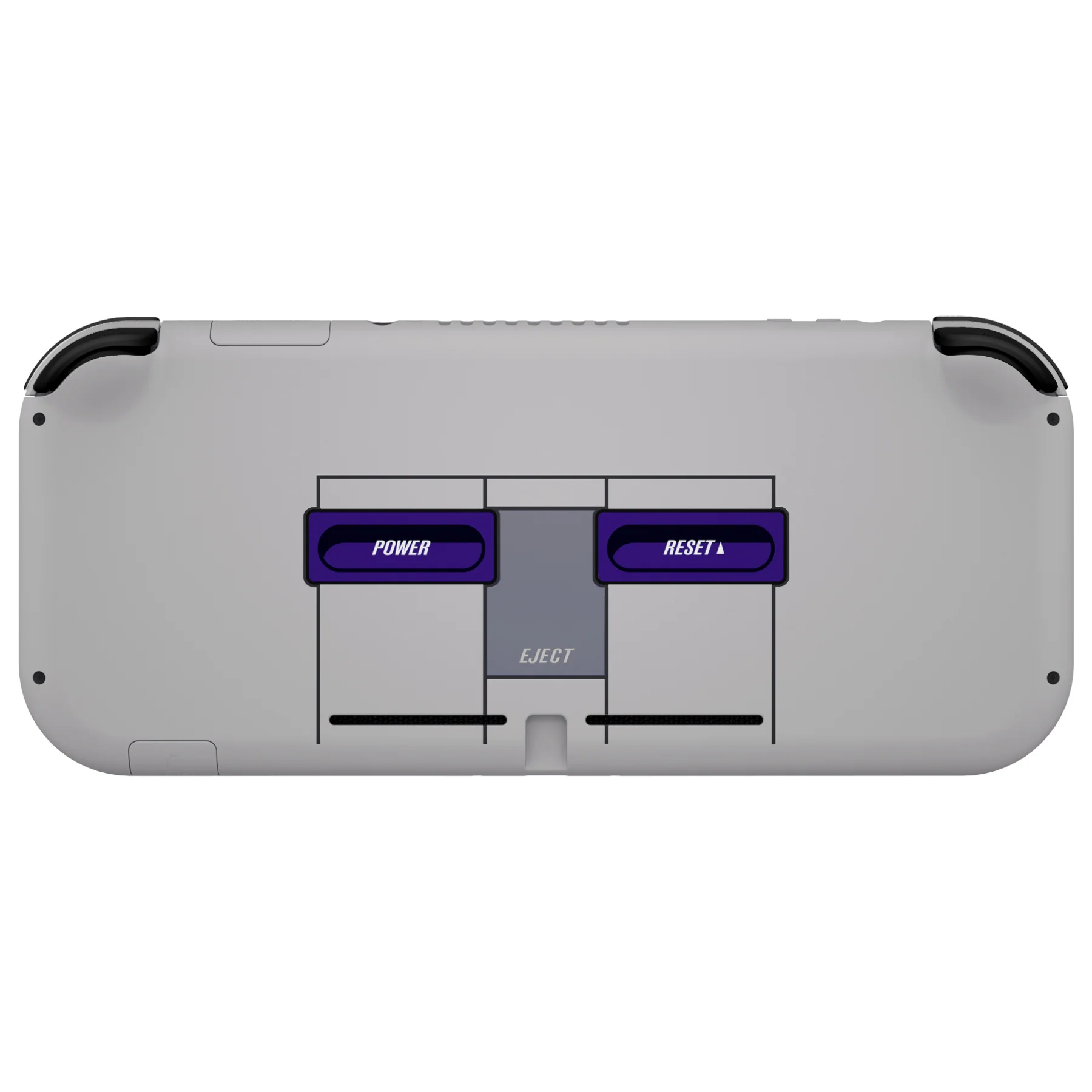 eXtremeRate Replacement Full Set Shells with Button Kits & Screen Protector for Nintendo Switch Lite - Classic SNES Style - Image 6