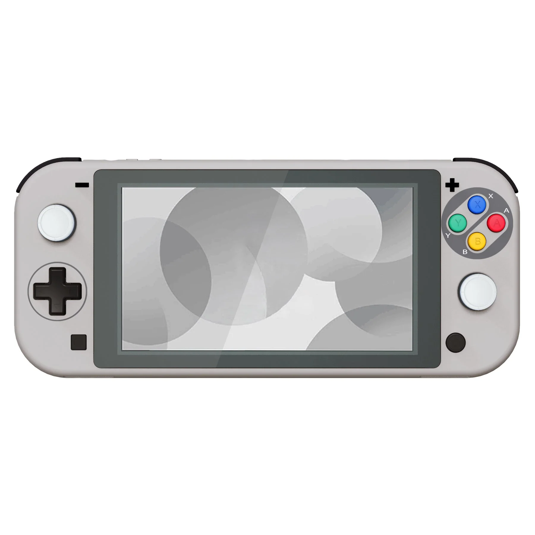 eXtremeRate Replacement Full Set Shells with Button Kits & Screen Protector for Nintendo Switch Lite - SFC SNES Classic EU Style - Image 3