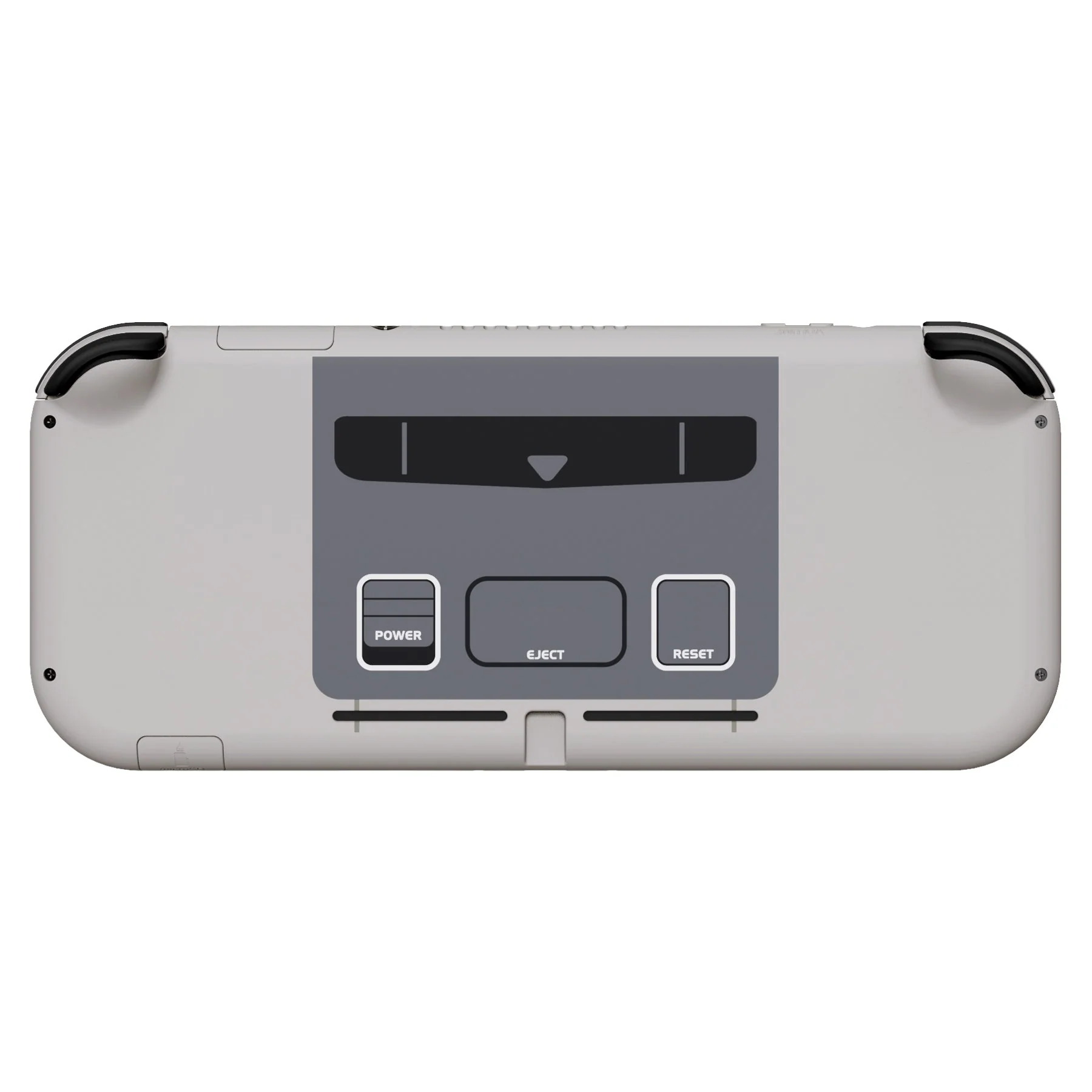 eXtremeRate Replacement Full Set Shells with Button Kits & Screen Protector for Nintendo Switch Lite - SFC SNES Classic EU Style - Image 5