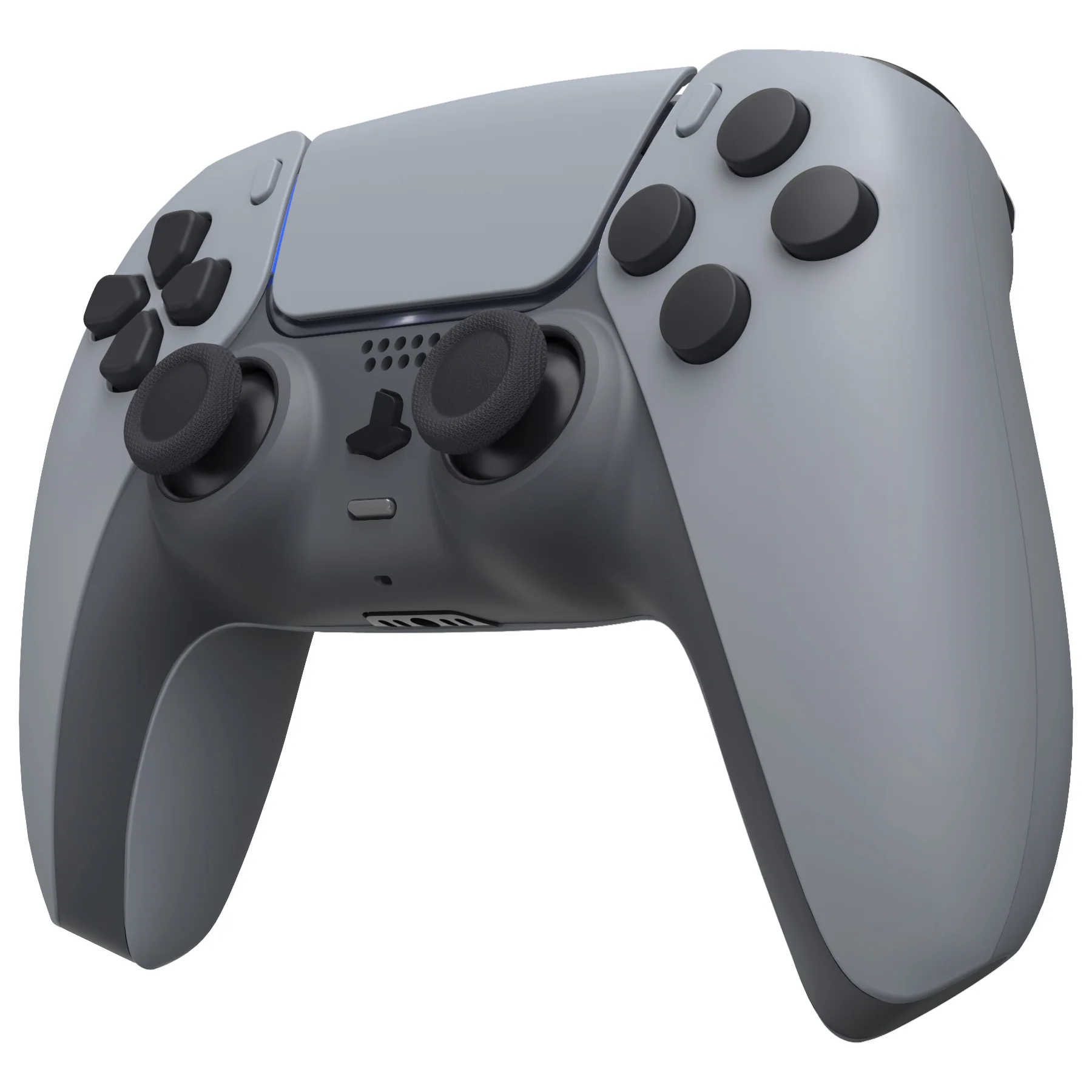 eXtremeRate Replacement Full Set Shells with Buttons Compatible with PS5 Controller BDM-030/040/050 - New Hope Gray - Image 4