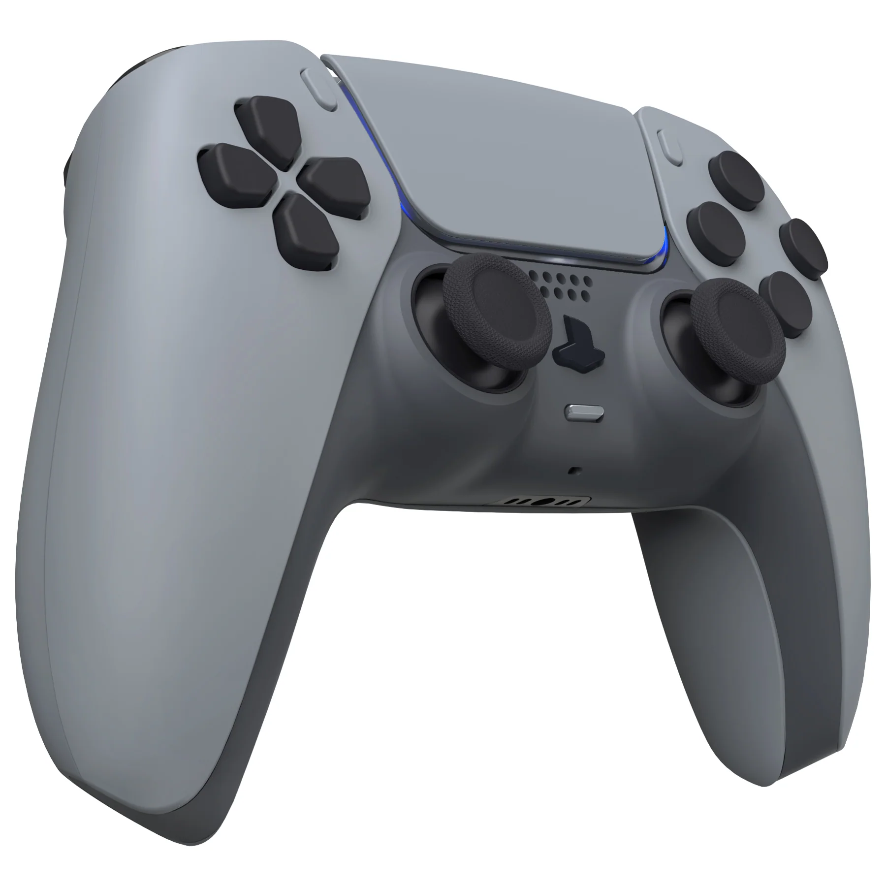 eXtremeRate Replacement Full Set Shells with Buttons Compatible with PS5 Controller BDM-030/040/050 - New Hope Gray - Image 5