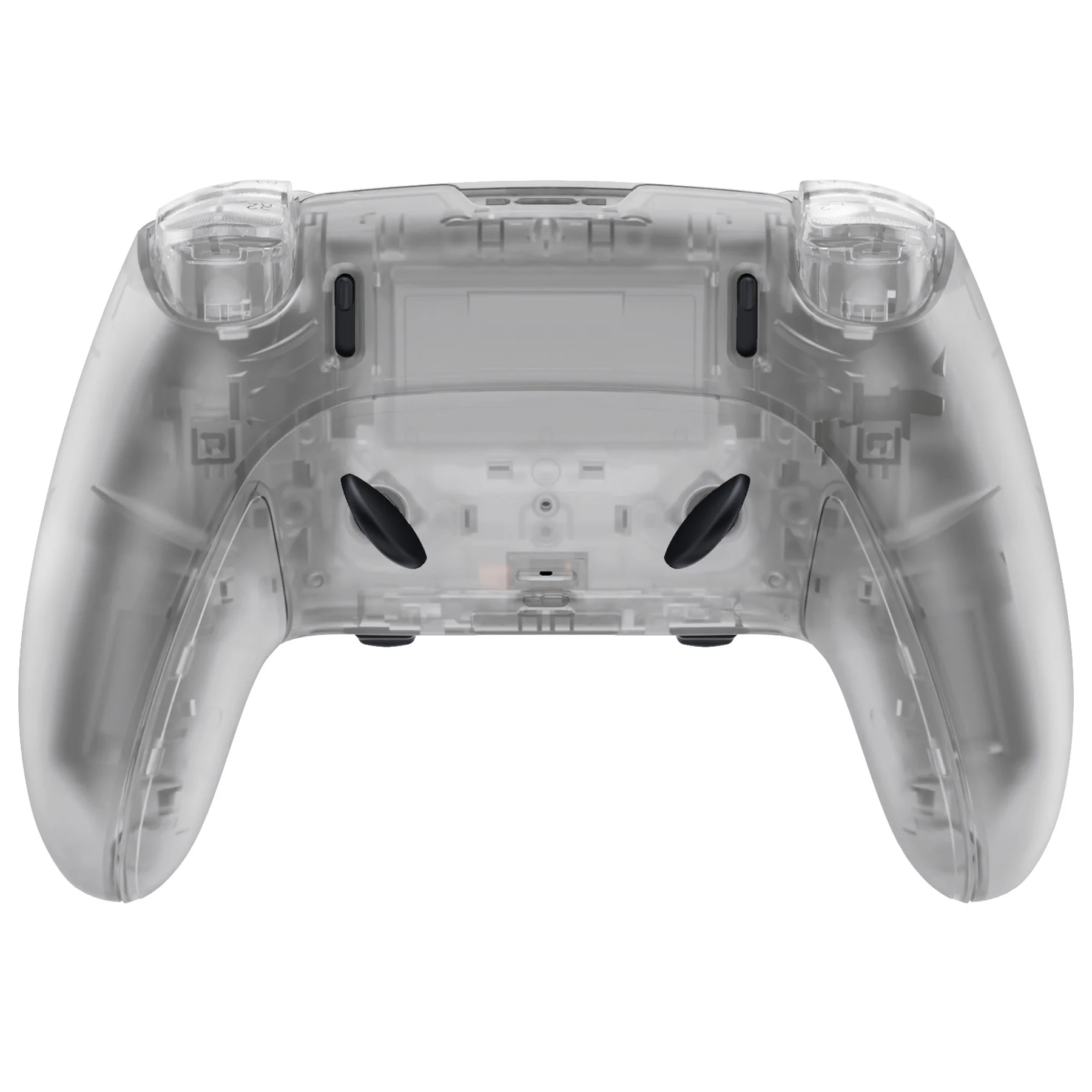 eXtremeRate Replacement Full Set Shells with Buttons Compatible with PS5 Edge Controller - Glow in Dark - Green - Image 7