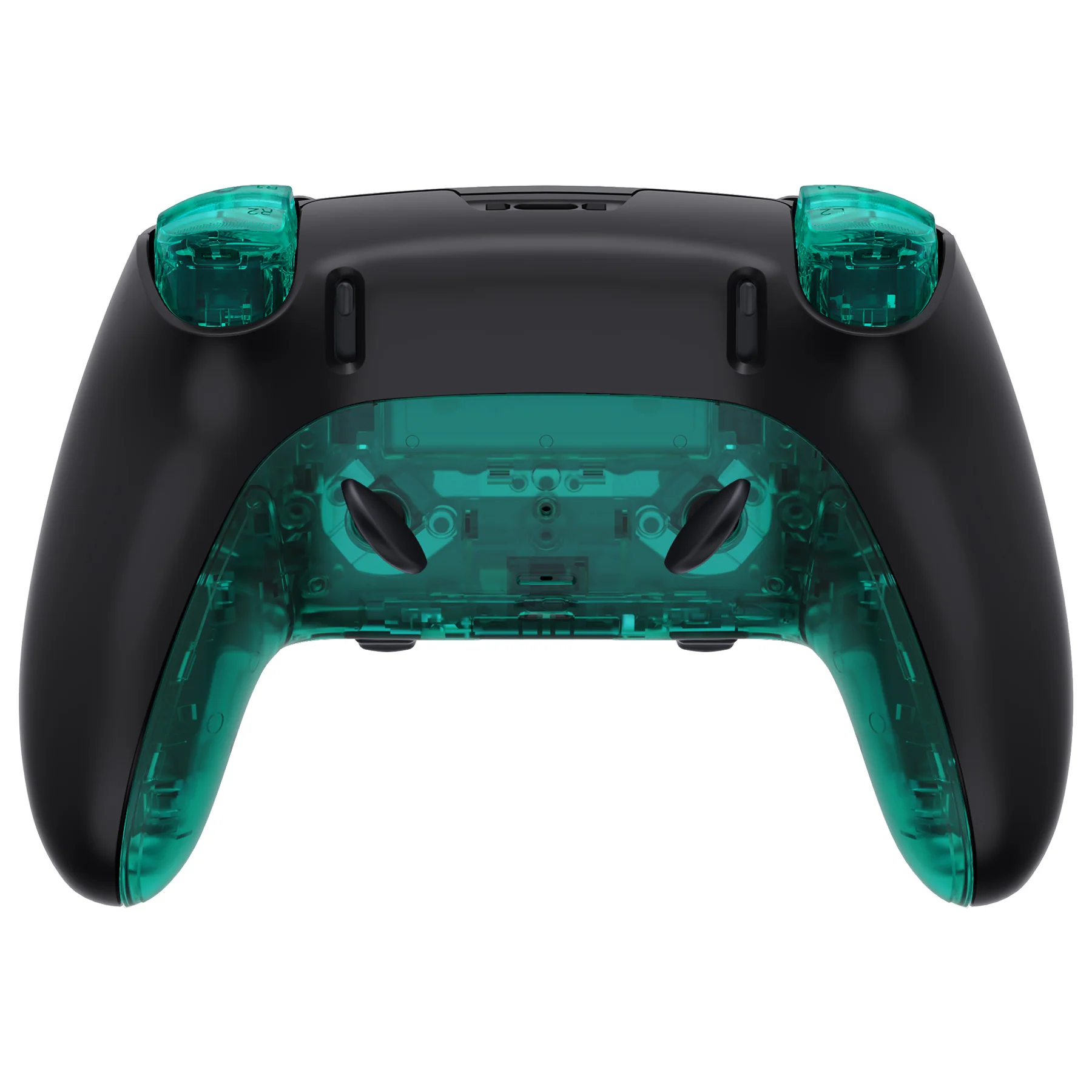 eXtremeRate Replacement Full Set Shells with Buttons Compatible with PS5 Edge Controller - Green Weeds - Image 7