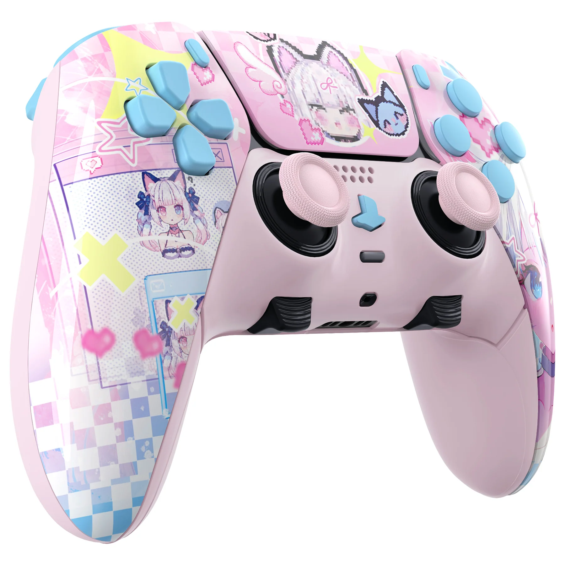eXtremeRate Replacement Full Set Shells with Buttons Compatible with PS5 Edge Controller - MeWoow - Image 6