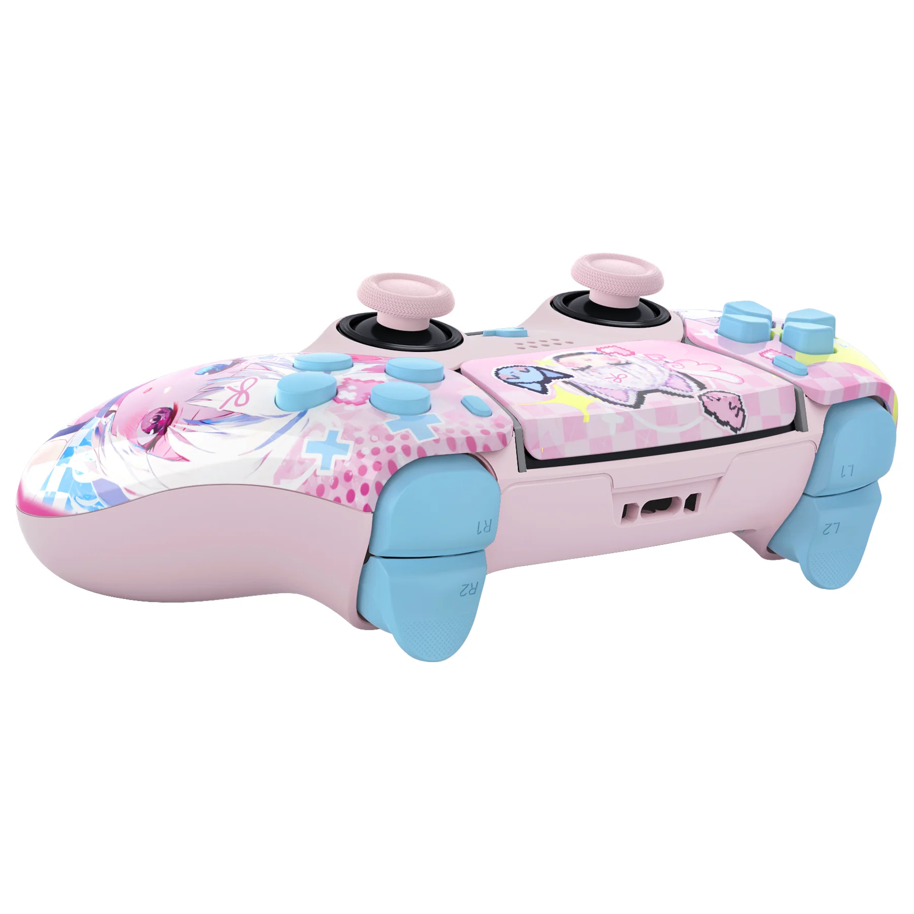 eXtremeRate Replacement Full Set Shells with Buttons Compatible with PS5 Edge Controller - MeWoow - Image 9