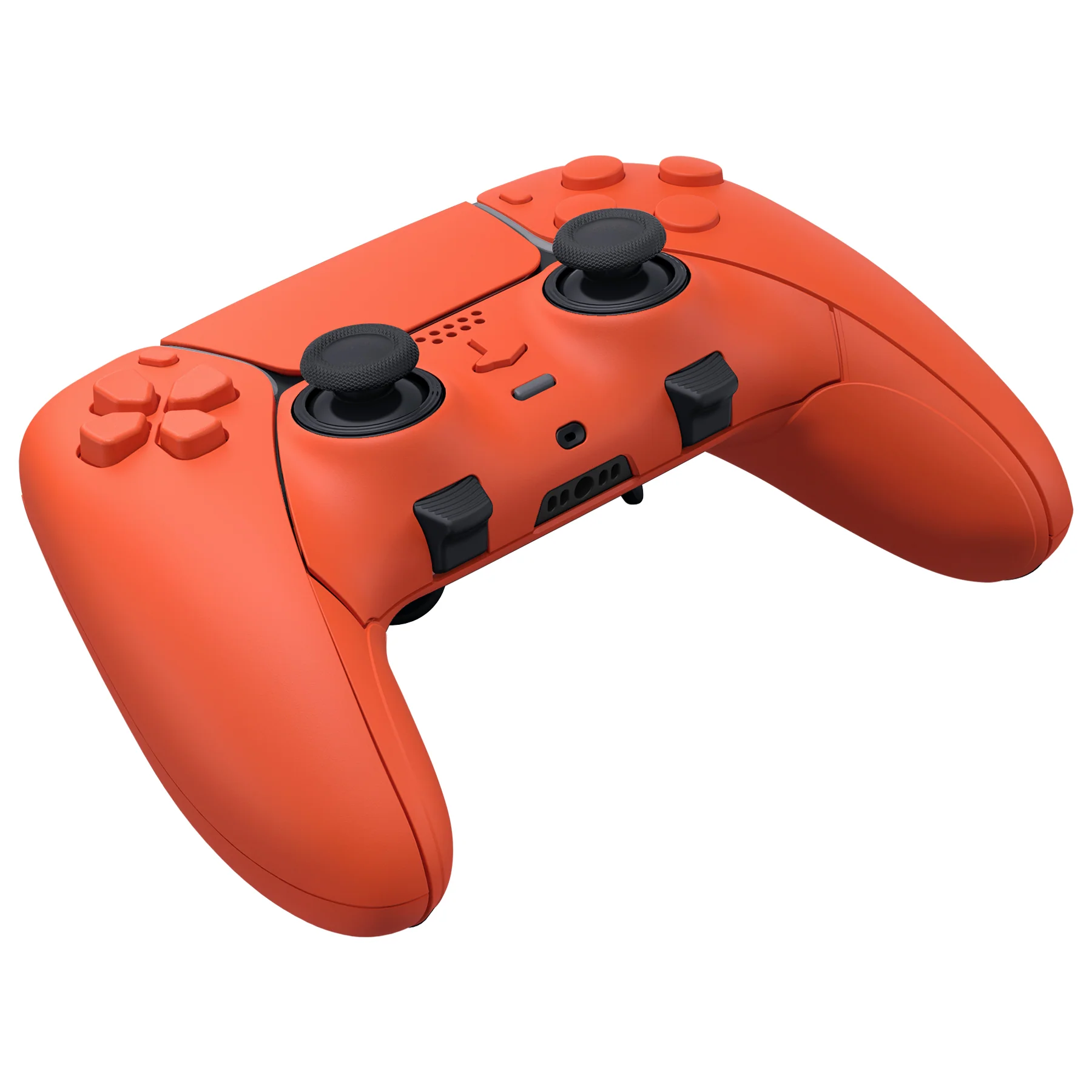 eXtremeRate Replacement Full Set Shells with Buttons Compatible with PS5 Edge Controller - Orange - Image 8