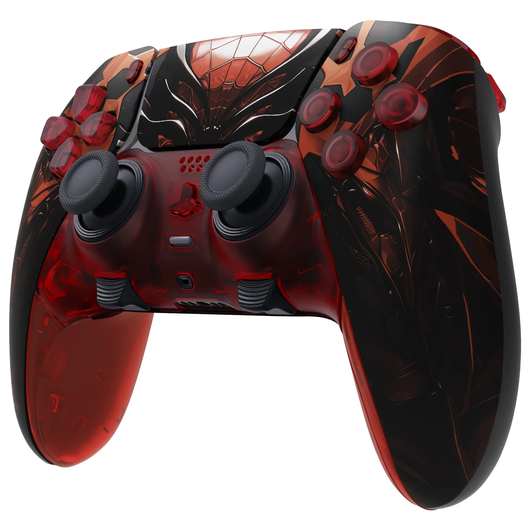 eXtremeRate Replacement Full Set Shells with Buttons Compatible with PS5 Edge Controller - Spider Armor - Image 5