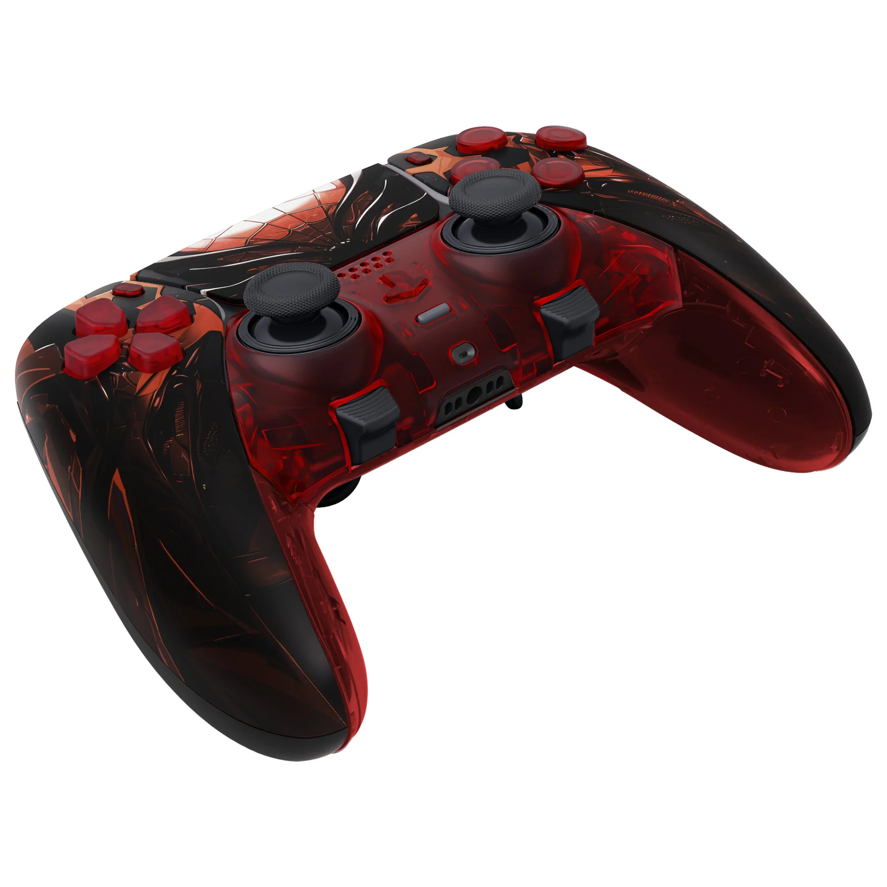 eXtremeRate Replacement Full Set Shells with Buttons Compatible with PS5 Edge Controller - Spider Armor - Image 8