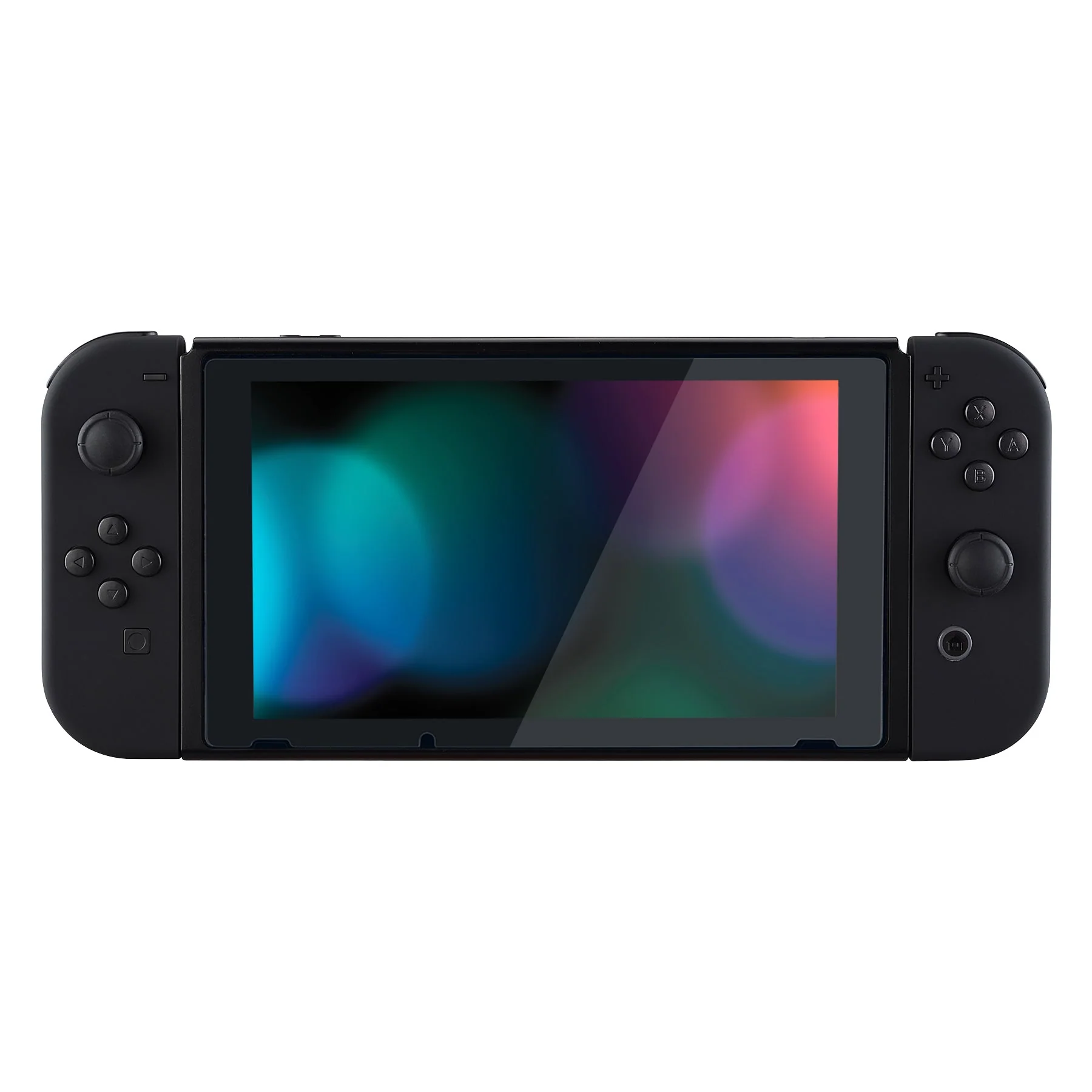 eXtremeRate Replacement Full Set Shells with Buttons for Nintendo Switch - Black - Image 6