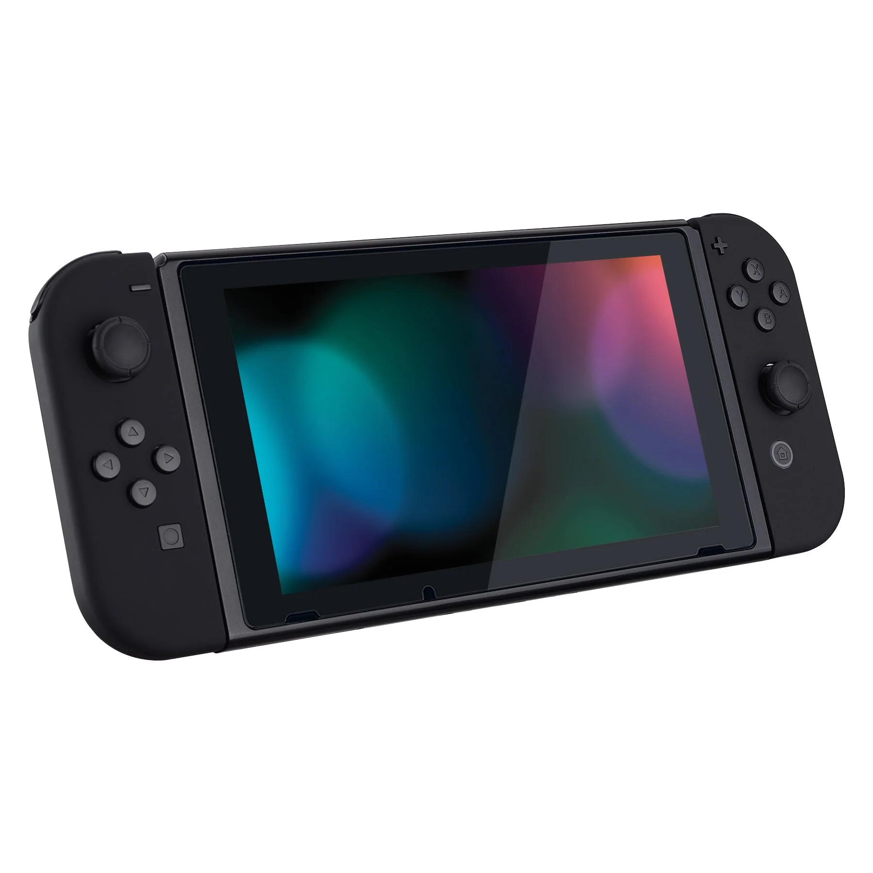 eXtremeRate Replacement Full Set Shells with Buttons for Nintendo Switch - Black - Image 7