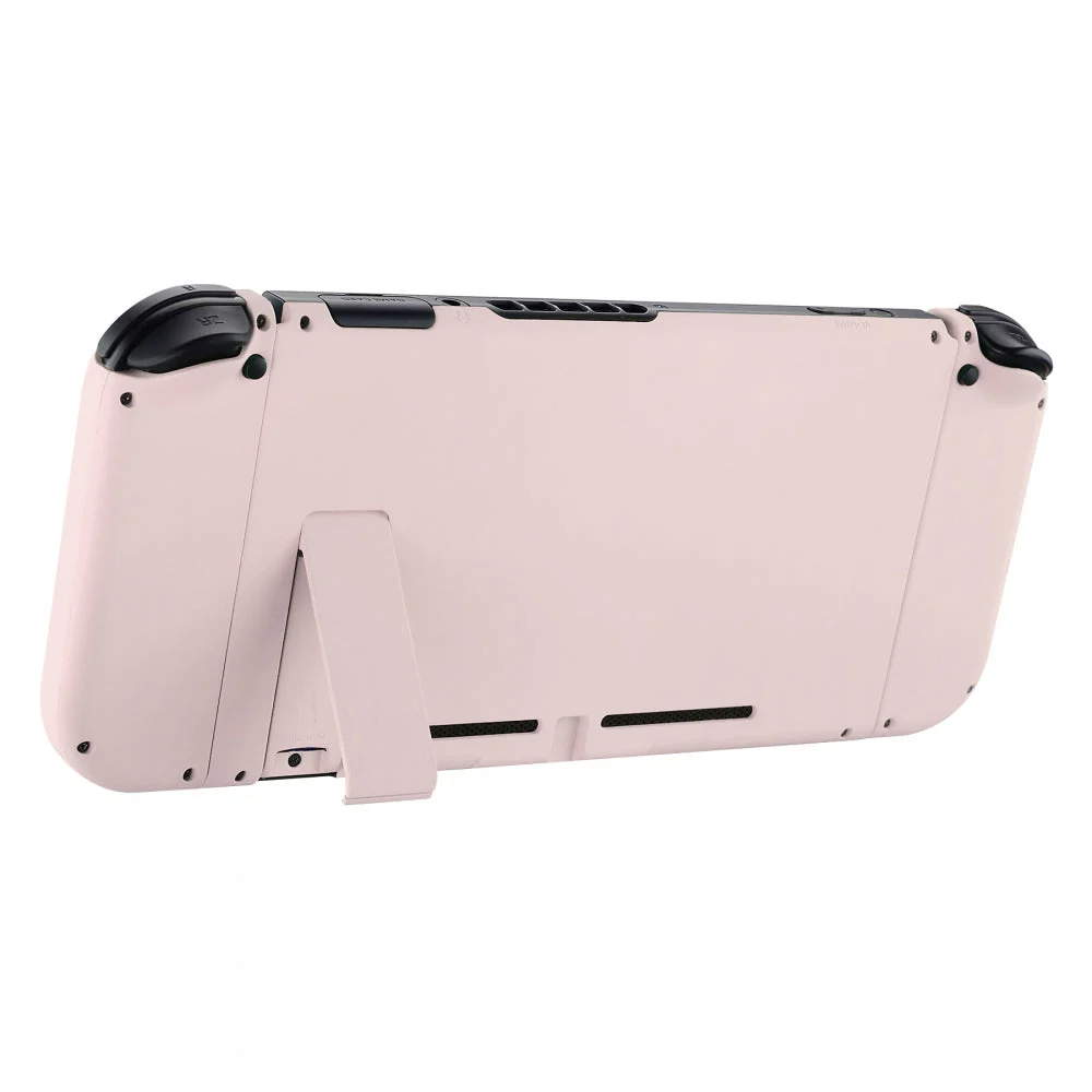 eXtremeRate Replacement Full Set Shells with Buttons for Nintendo Switch - Cherry Blossoms Pink - Image 10