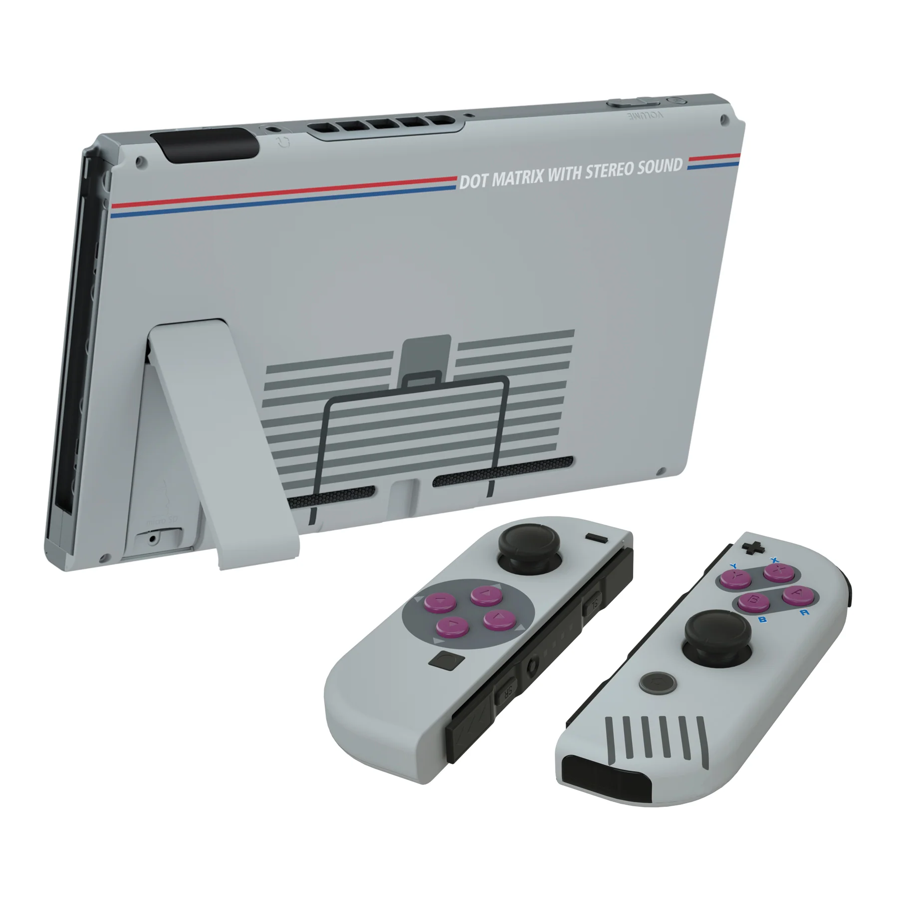 eXtremeRate Replacement Full Set Shells with Buttons for Nintendo Switch - Classic 1989 GB DMG-01 - Image 4