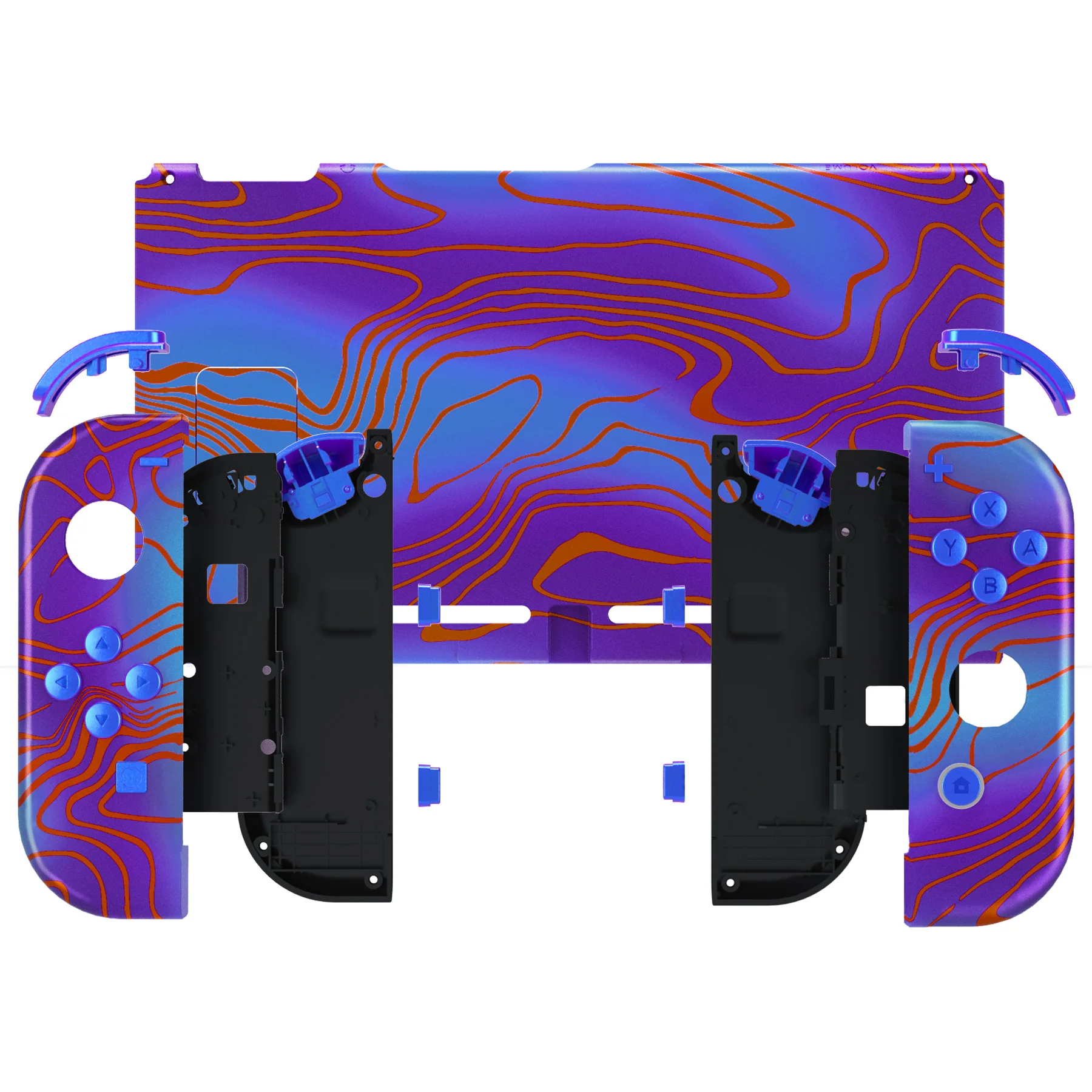 eXtremeRate Replacement Full Set Shells with Buttons for Nintendo Switch - Damascuscamo - Image 3