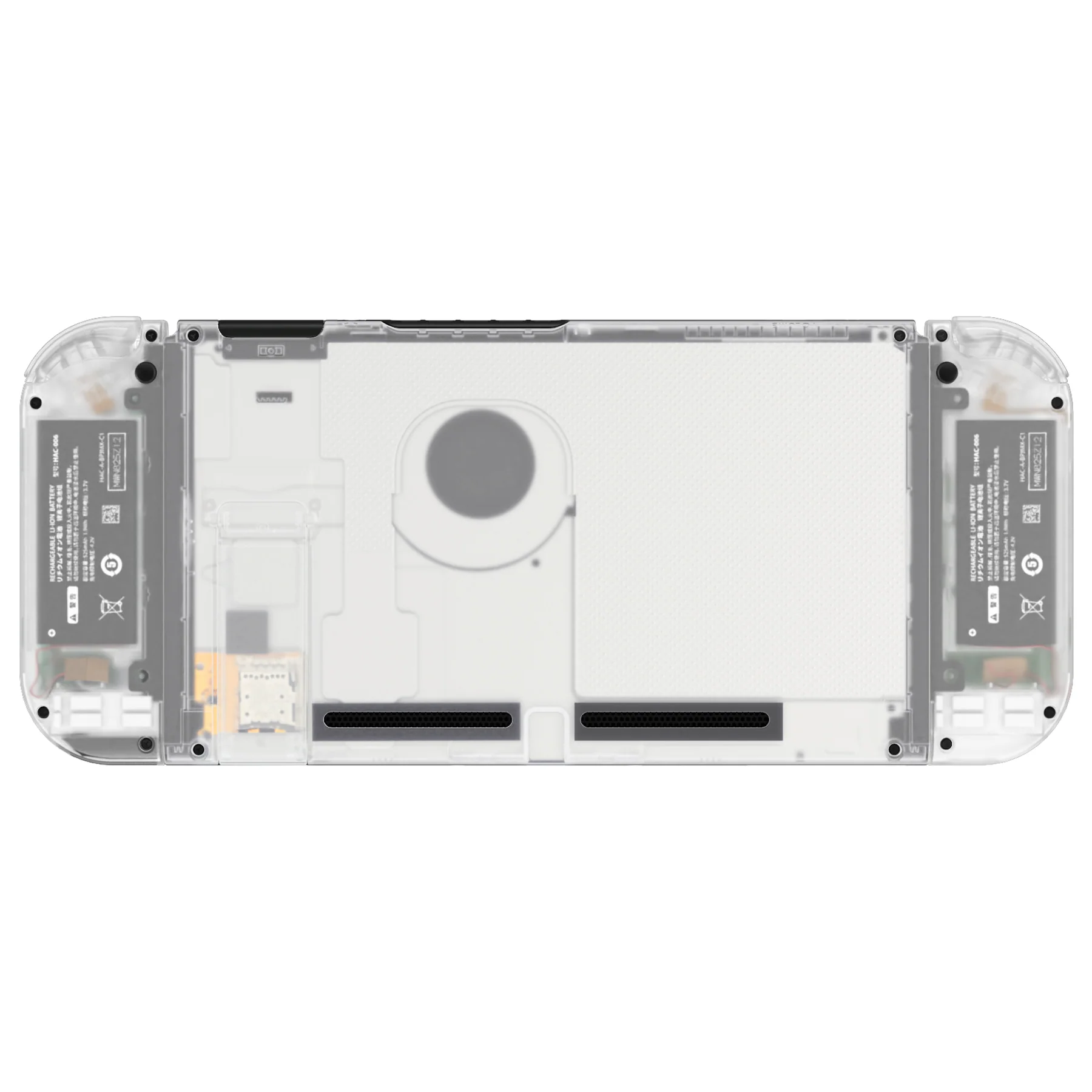 eXtremeRate Replacement Full Set Shells with Buttons for Nintendo Switch - Glow in Dark - Green - Image 6