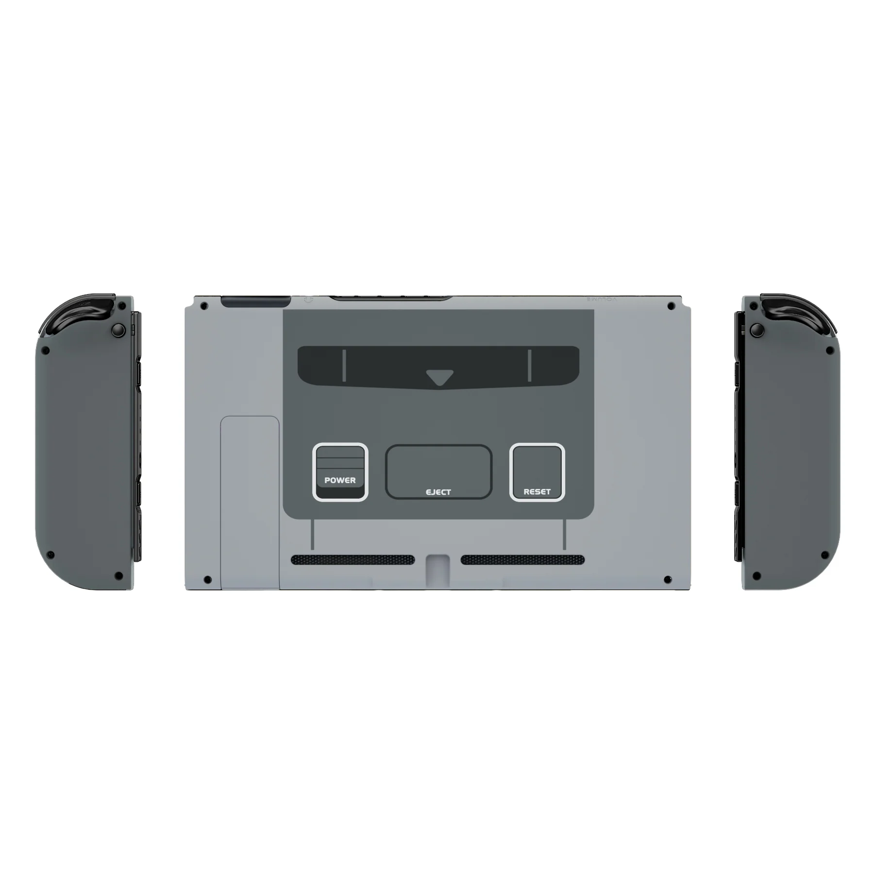 eXtremeRate Replacement Full Set Shells with Buttons for Nintendo Switch - SFC SNES Classic EU - Image 11