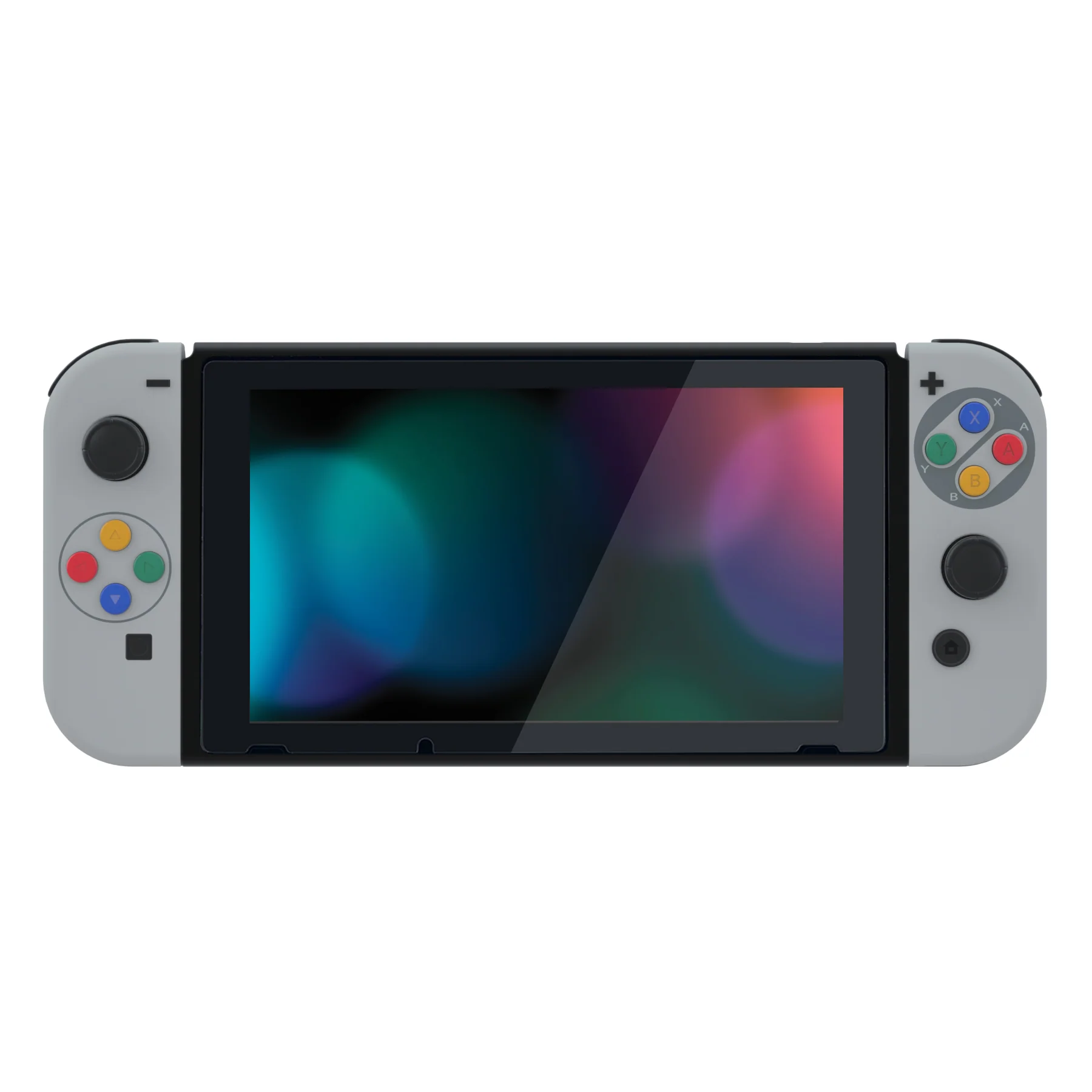 eXtremeRate Replacement Full Set Shells with Buttons for Nintendo Switch - SFC SNES Classic EU - Image 6