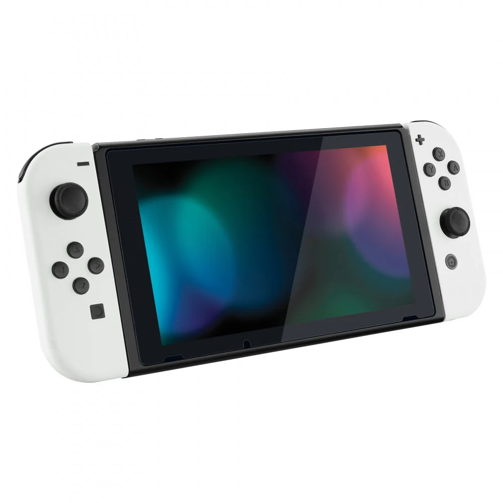 eXtremeRate Replacement Full Set Shells with Buttons for Nintendo Switch - White - Image 6
