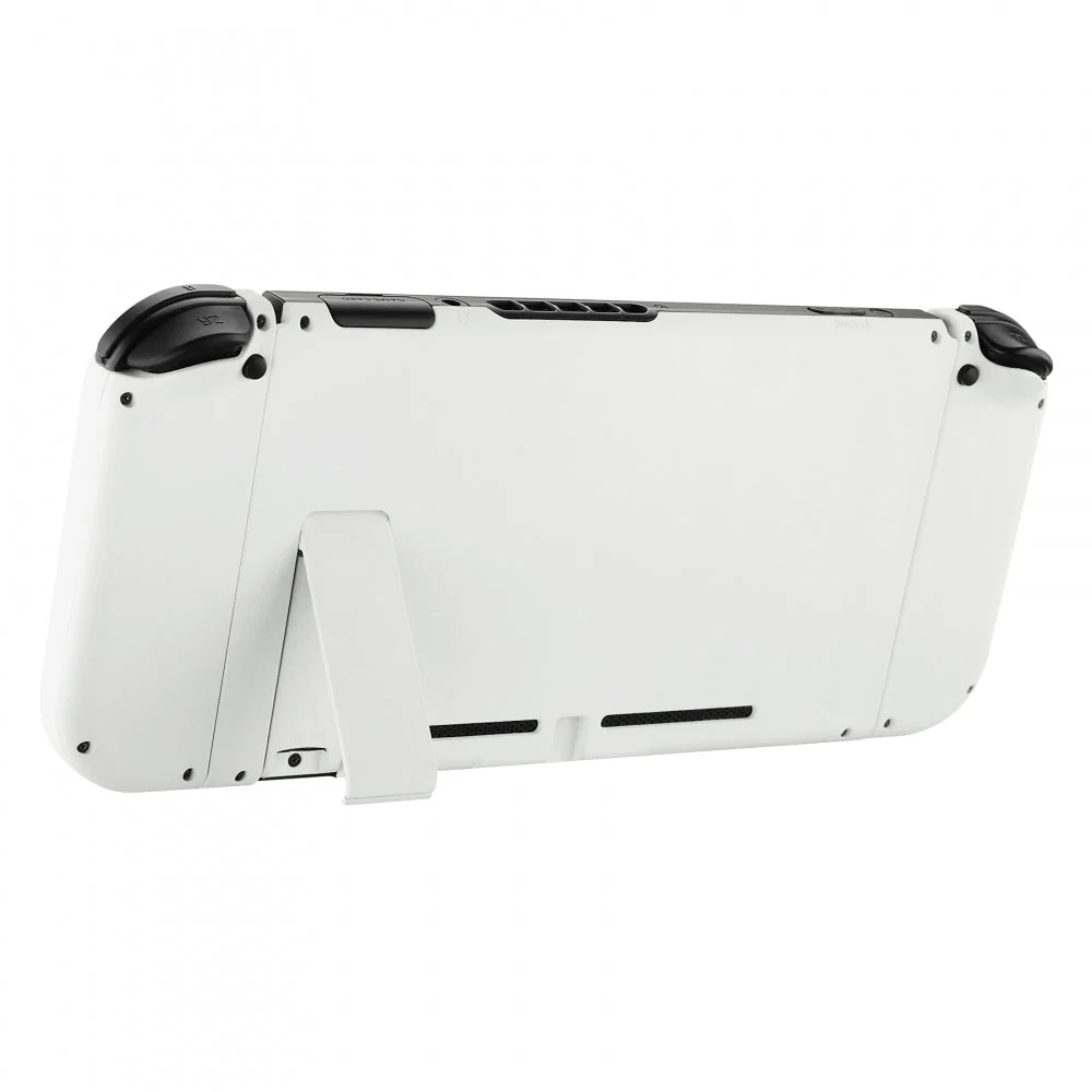 eXtremeRate Replacement Full Set Shells with Buttons for Nintendo Switch - White - Image 8