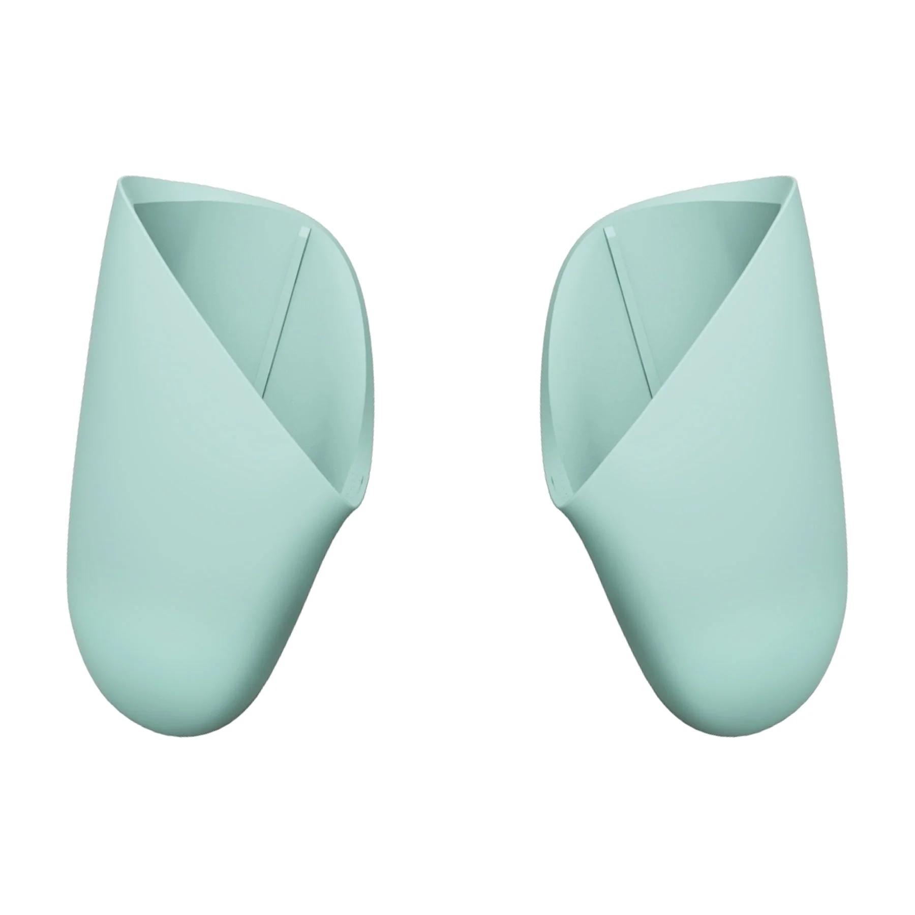 eXtremeRate Replacement Handle Grips for Nintendo Switch Pro Controller - Light Cyan - Image 9