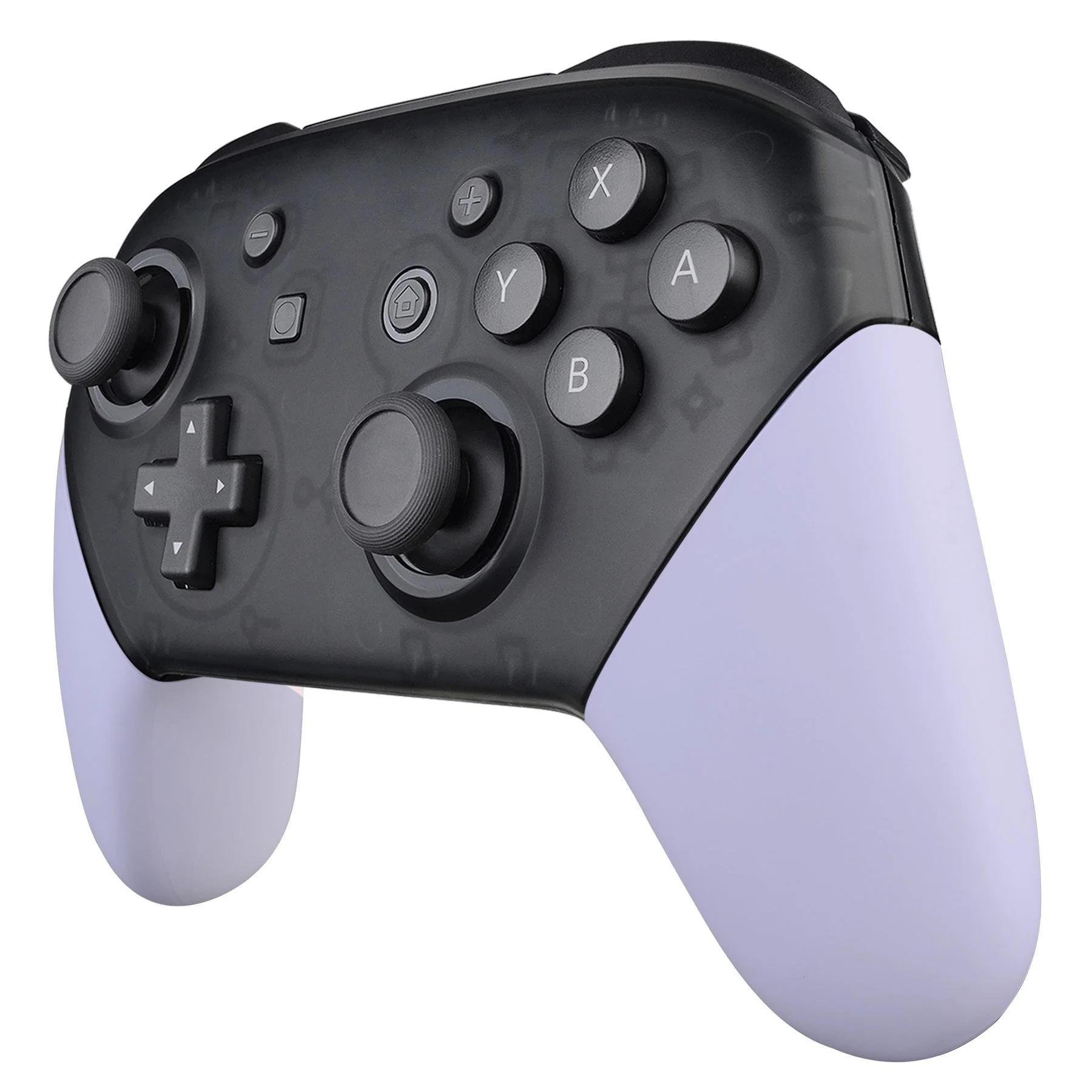eXtremeRate Replacement Handle Grips for Nintendo Switch Pro Controller - Light Violet - Image 4