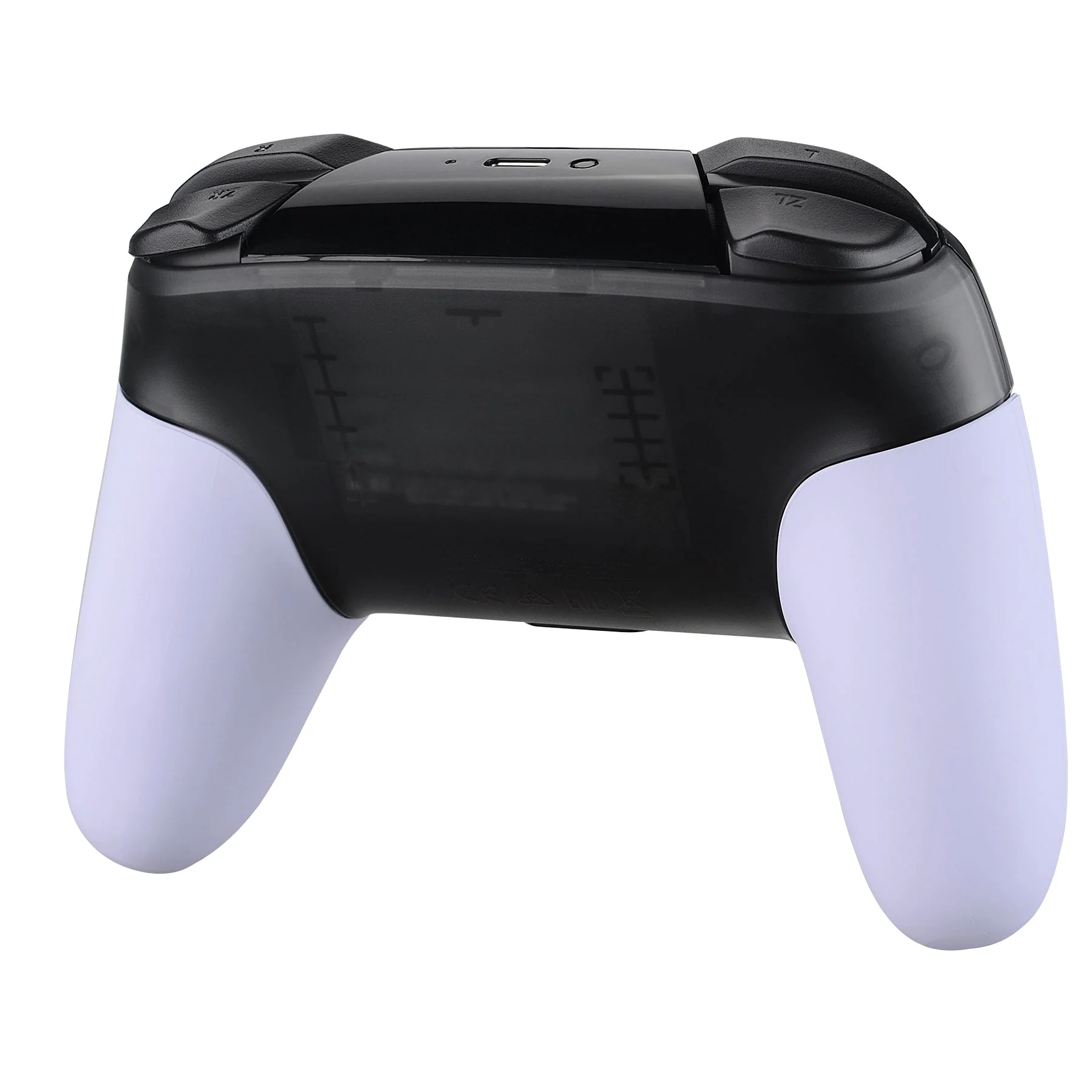eXtremeRate Replacement Handle Grips for Nintendo Switch Pro Controller - Light Violet - Image 6