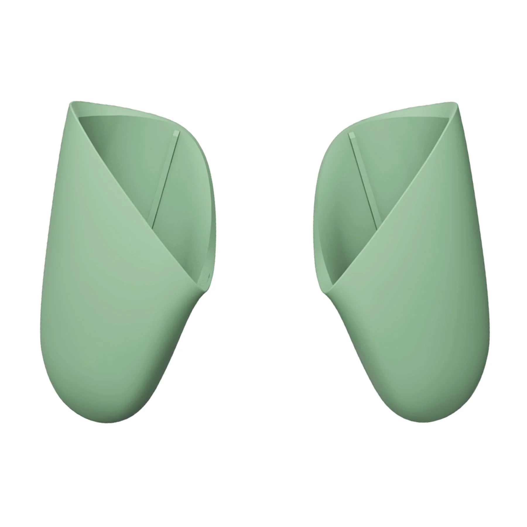 eXtremeRate Replacement Handle Grips for Nintendo Switch Pro Controller - Matcha Green - Image 7