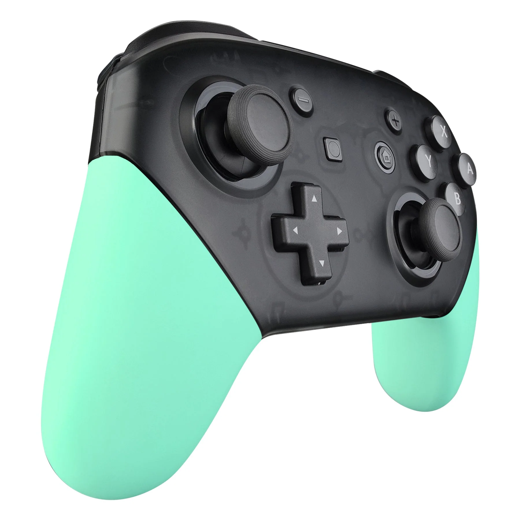 eXtremeRate Replacement Handle Grips for Nintendo Switch Pro Controller - Mint Green - Image 5
