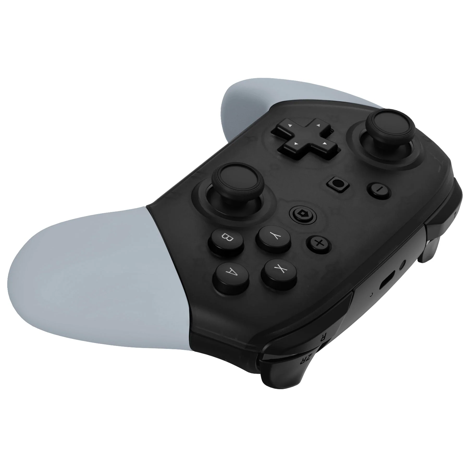 eXtremeRate Replacement Handle Grips for Nintendo Switch Pro Controller - New Hope Gray - Image 9