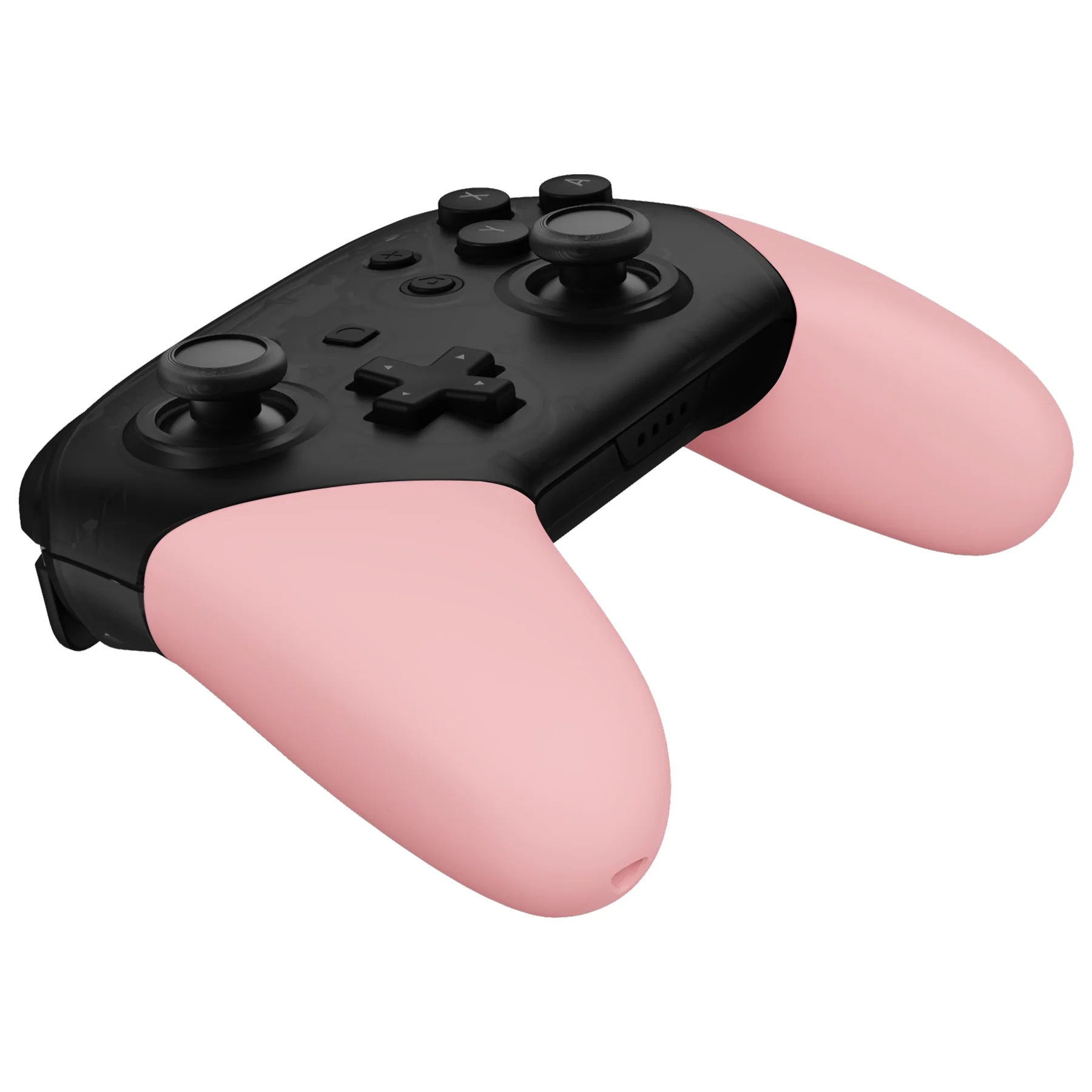 eXtremeRate Replacement Handle Grips for Nintendo Switch Pro Controller - Puffy Pink - Image 7