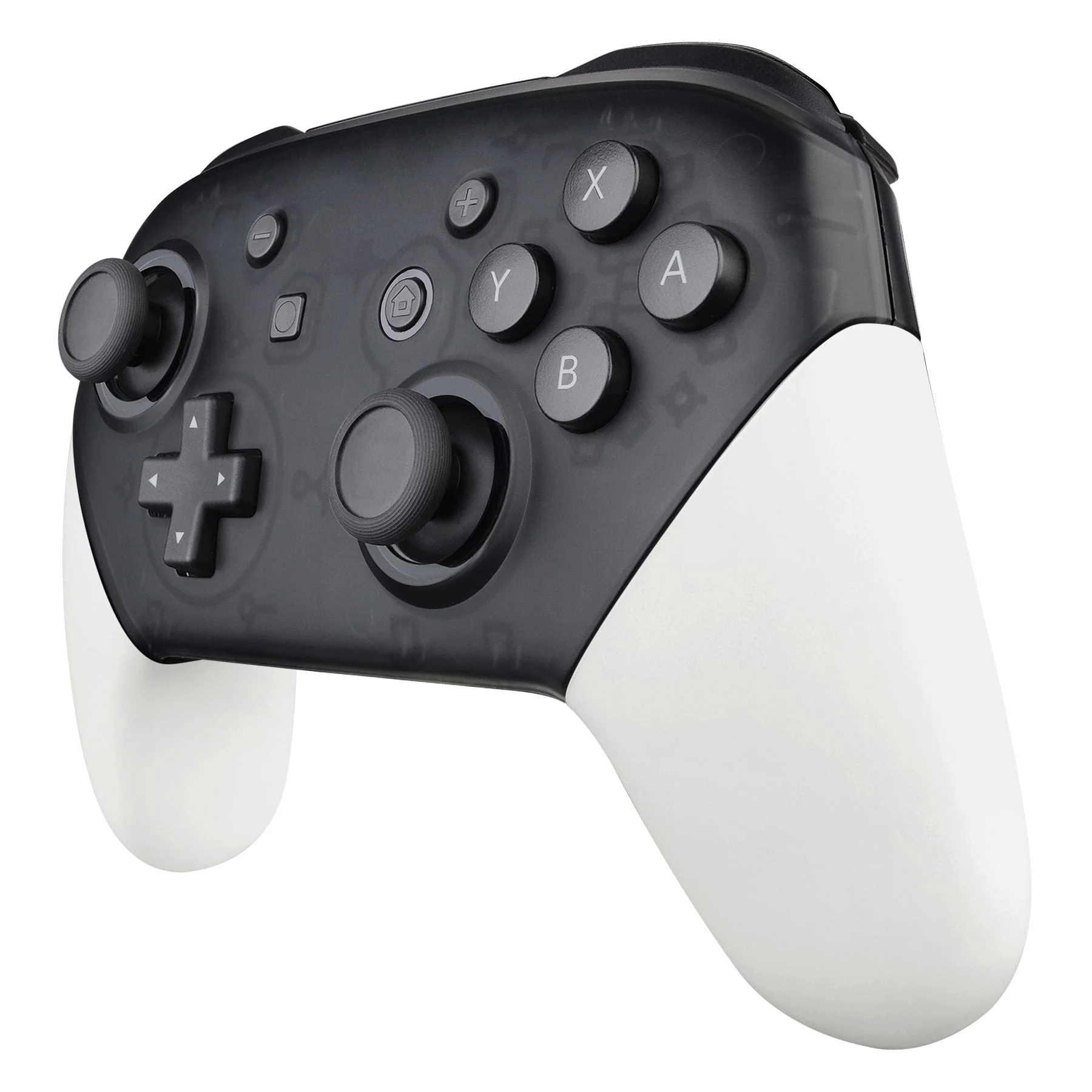 eXtremeRate Replacement Handle Grips for Nintendo Switch Pro Controller - White - Image 4
