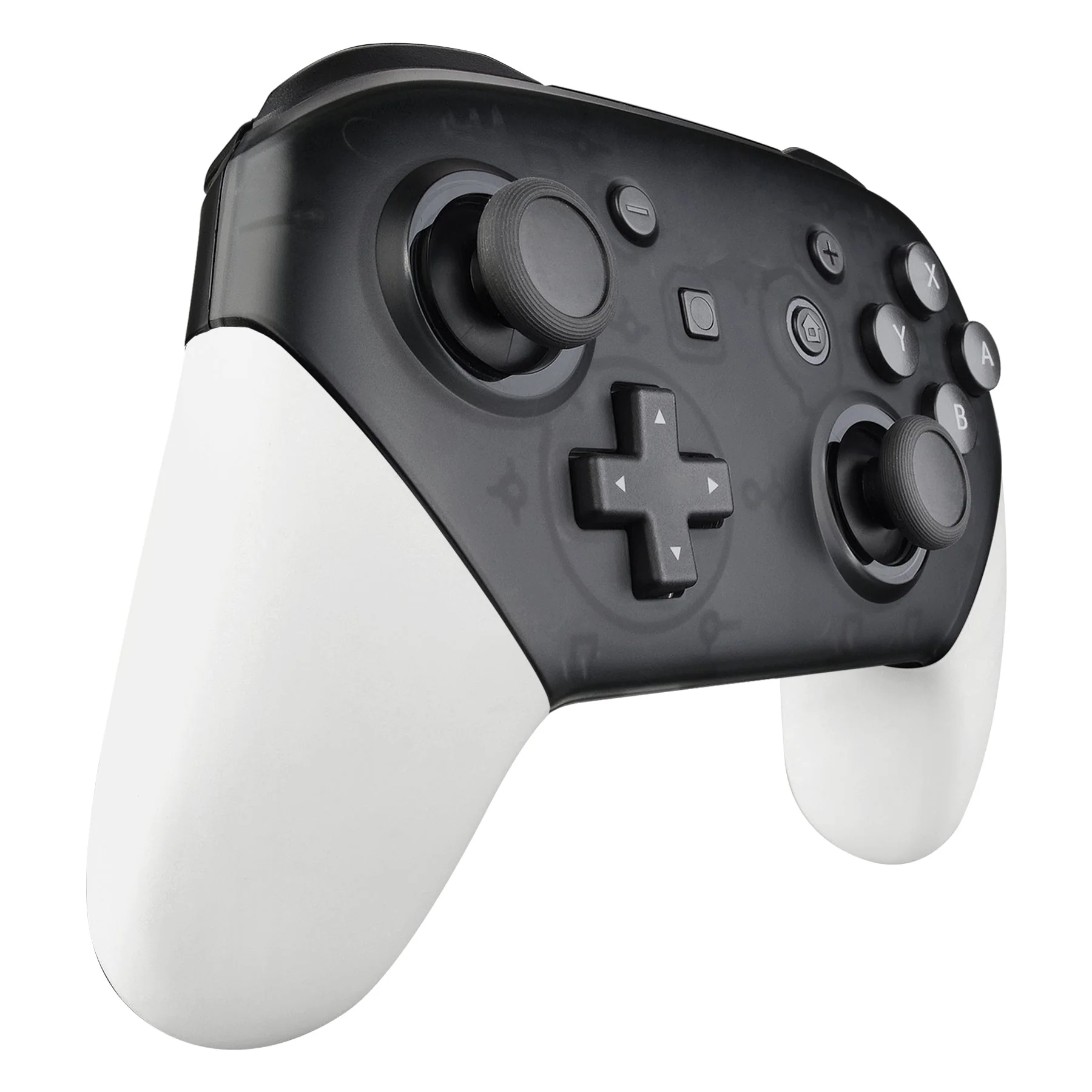 eXtremeRate Replacement Handle Grips for Nintendo Switch Pro Controller - White - Image 5
