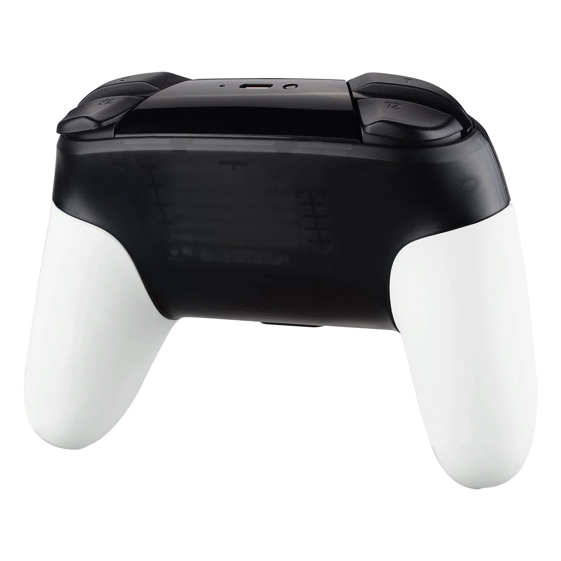 eXtremeRate Replacement Handle Grips for Nintendo Switch Pro Controller - White - Image 6