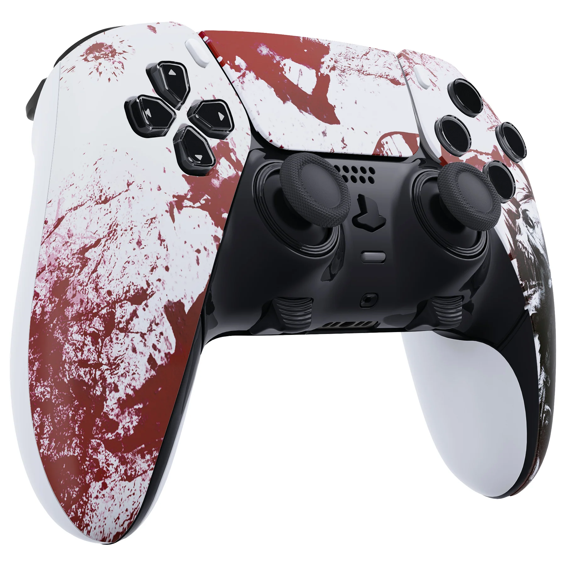 eXtremeRate Replacement Left Right Front Housing Shell with Touchpad Compatible with PS5 Edge Controller - Blood Zombie - Image 6