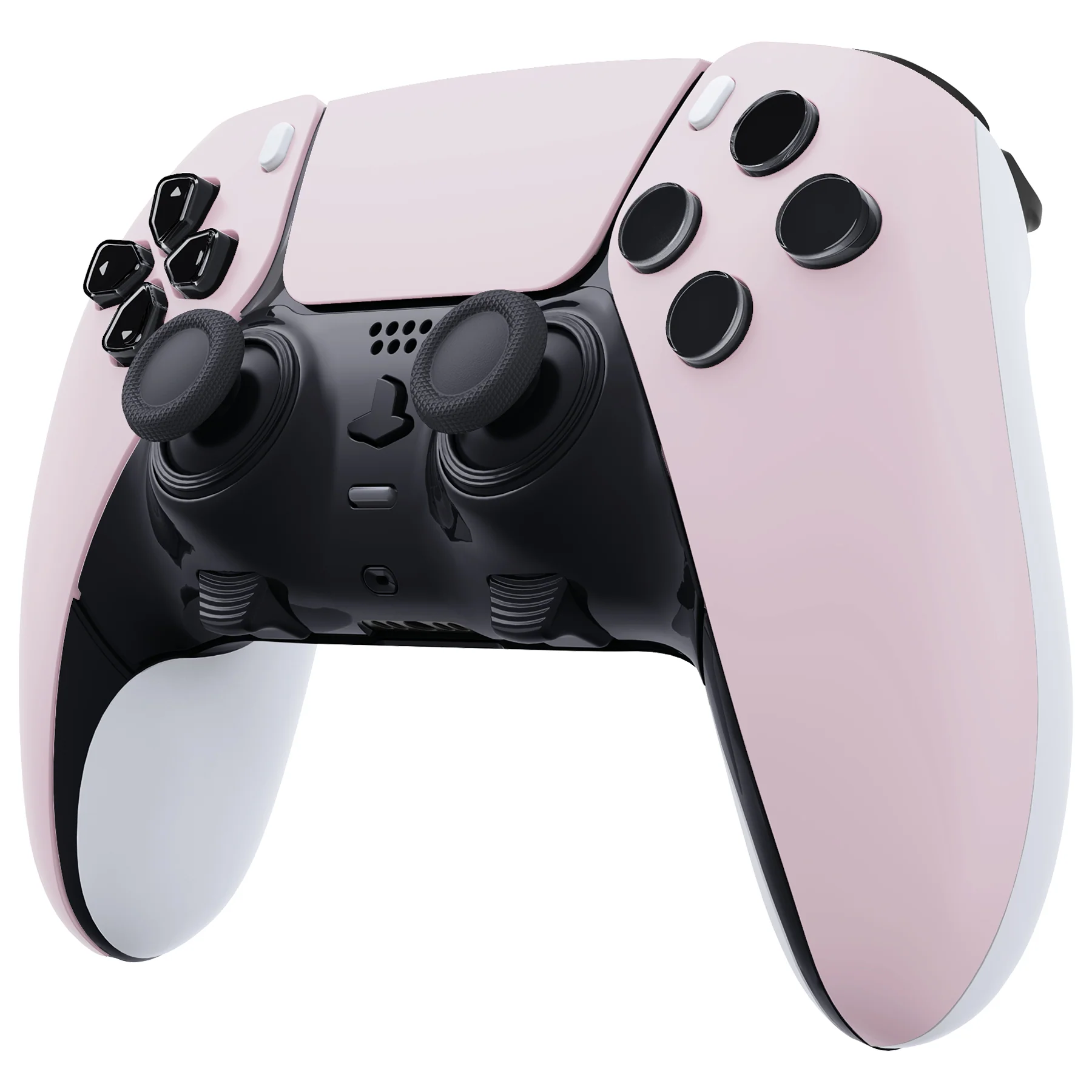 eXtremeRate Replacement Left Right Front Housing Shell with Touchpad Compatible with PS5 Edge Controller - Cherry Blossoms Pink - Image 5