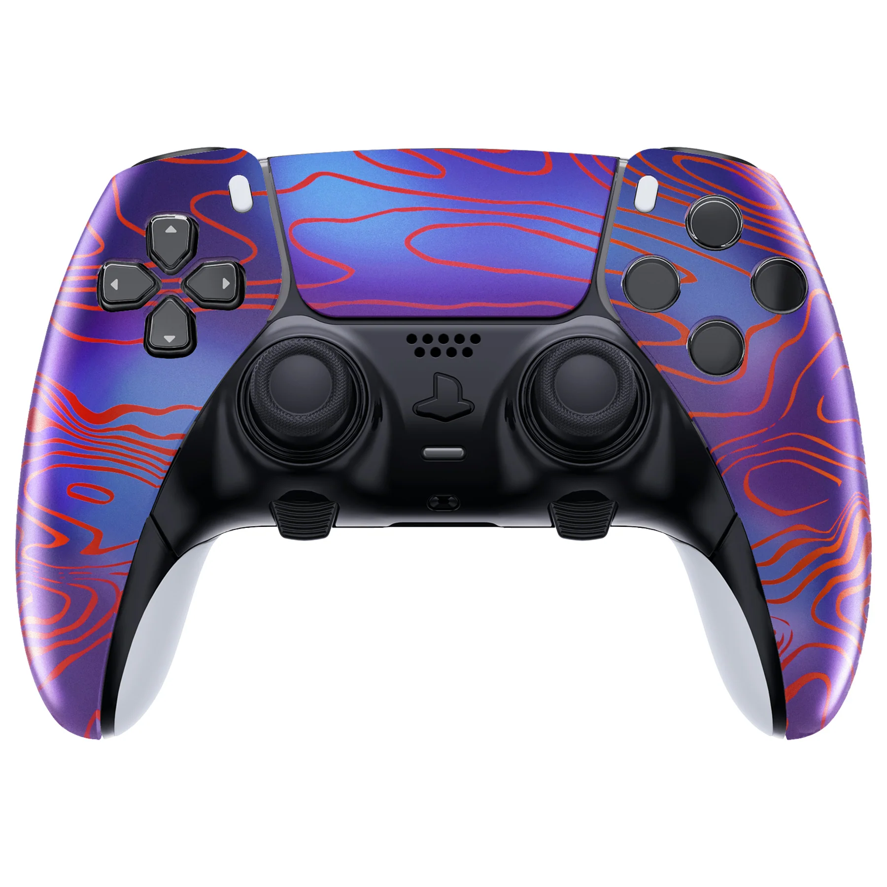 eXtremeRate Replacement Left Right Front Housing Shell with Touchpad Compatible with PS5 Edge Controller - Damascuscamo - Image 2