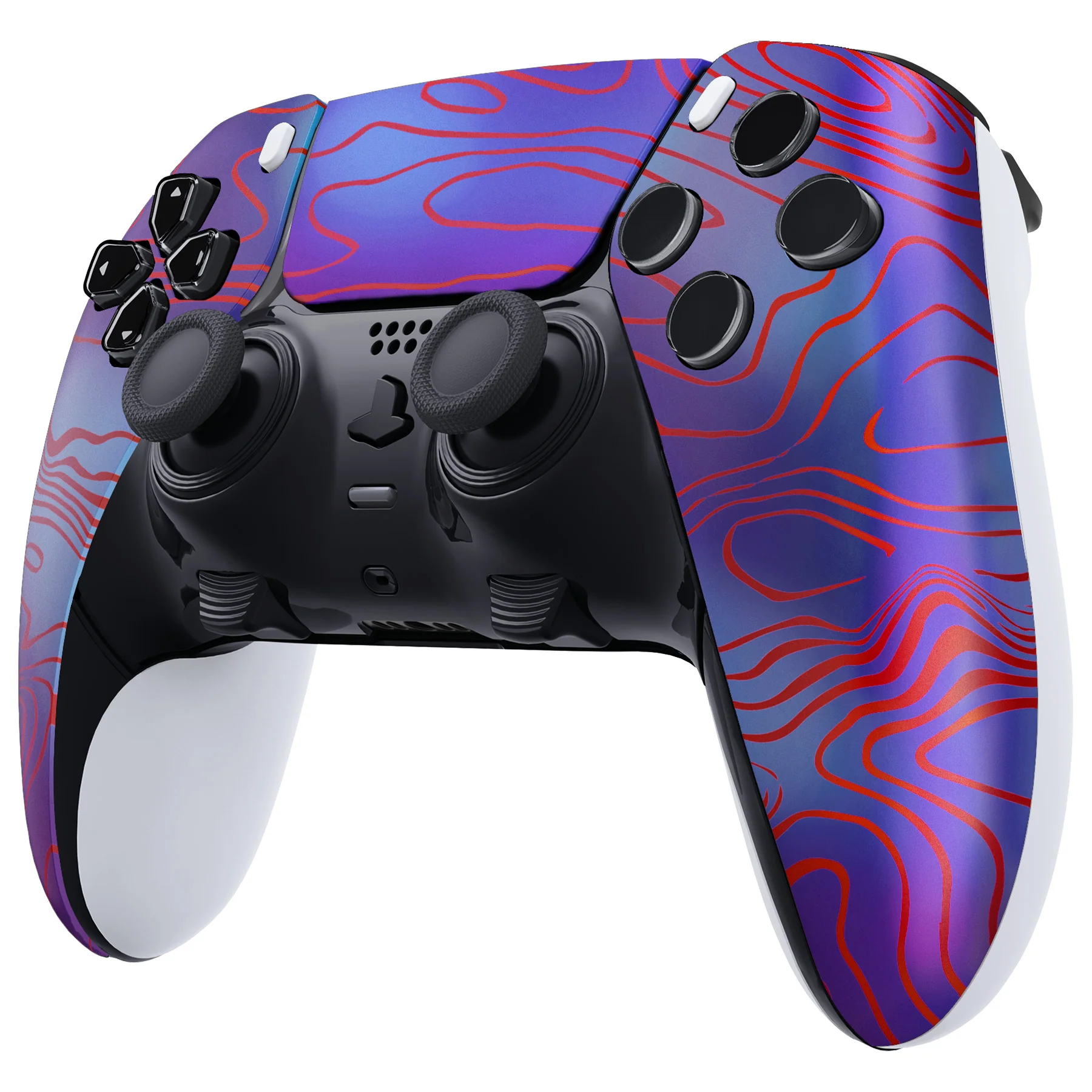 eXtremeRate Replacement Left Right Front Housing Shell with Touchpad Compatible with PS5 Edge Controller - Damascuscamo - Image 5