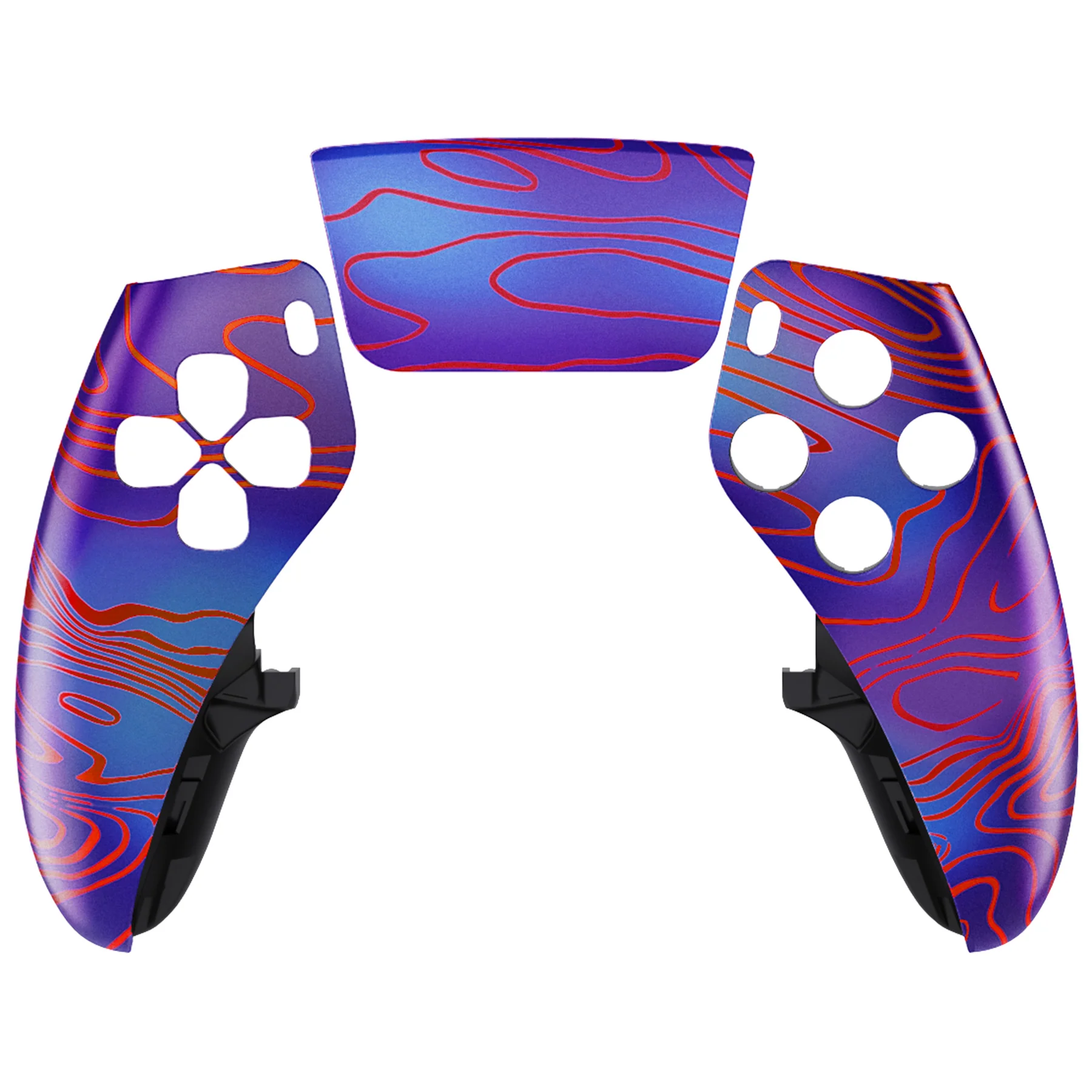 eXtremeRate Replacement Left Right Front Housing Shell with Touchpad Compatible with PS5 Edge Controller - Damascuscamo - Image 7