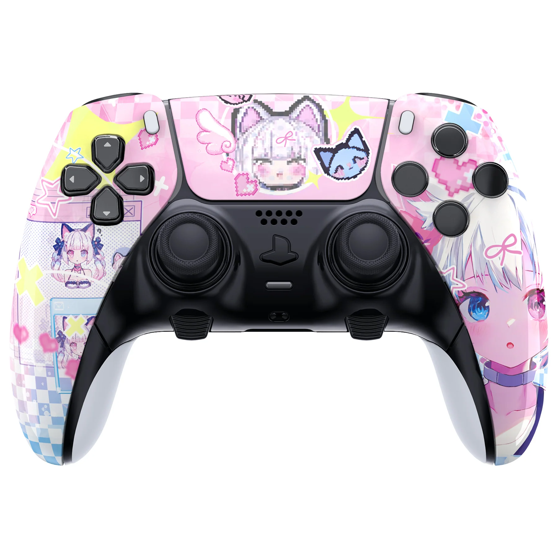 eXtremeRate Replacement Left Right Front Housing Shell with Touchpad Compatible with PS5 Edge Controller - MeWoow - Image 2