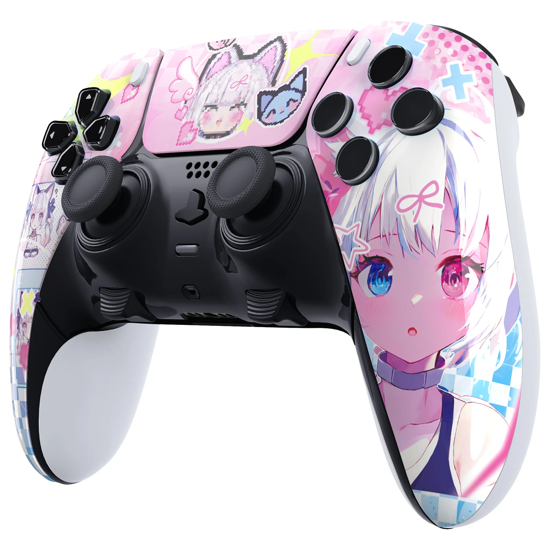 eXtremeRate Replacement Left Right Front Housing Shell with Touchpad Compatible with PS5 Edge Controller - MeWoow - Image 5