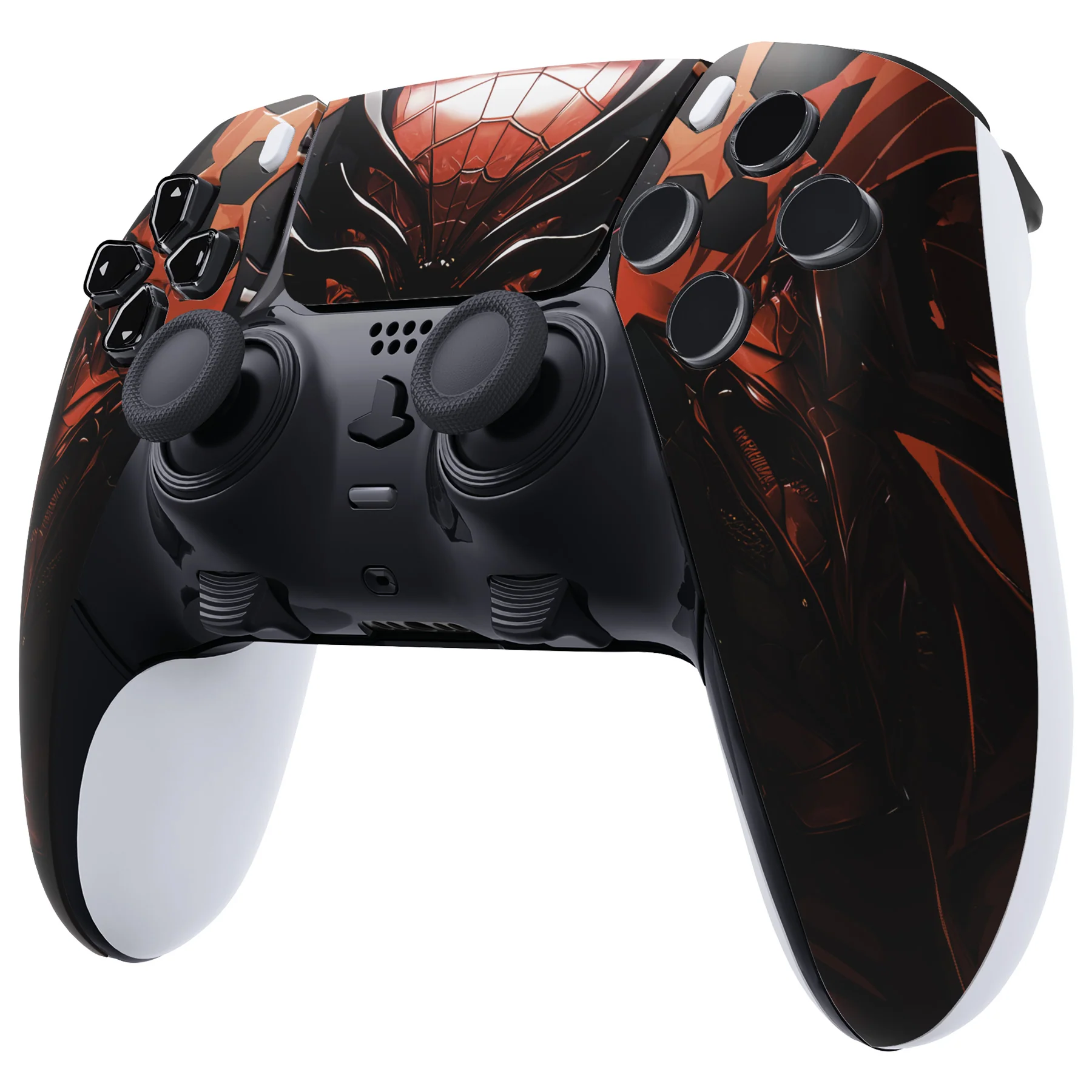 eXtremeRate Replacement Left Right Front Housing Shell with Touchpad Compatible with PS5 Edge Controller - Spider Armor - Image 5