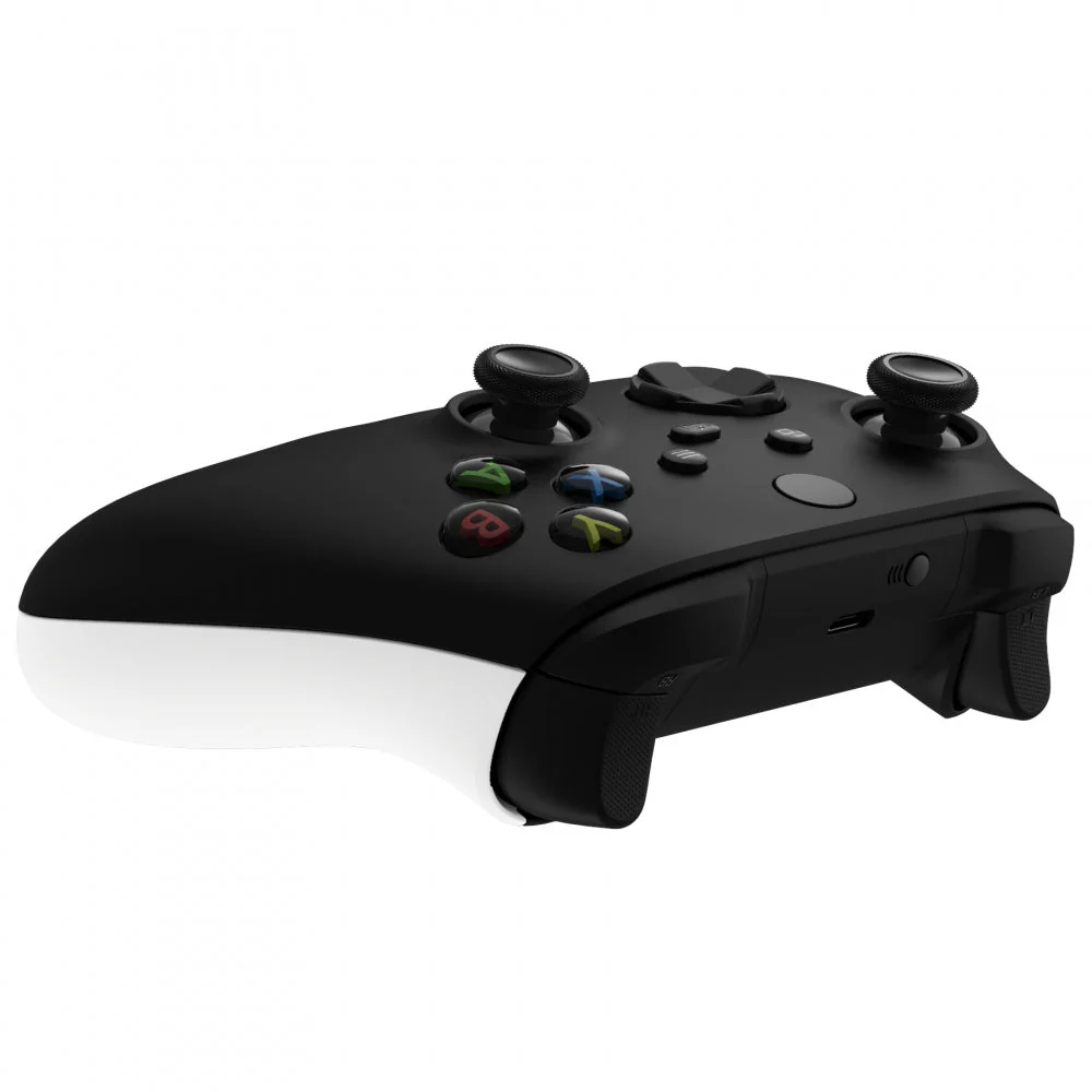 eXtremeRate Replacement Non-Slip Side Rails Grip Back Panels for Xbox Series X & S Controller - White - Image 7
