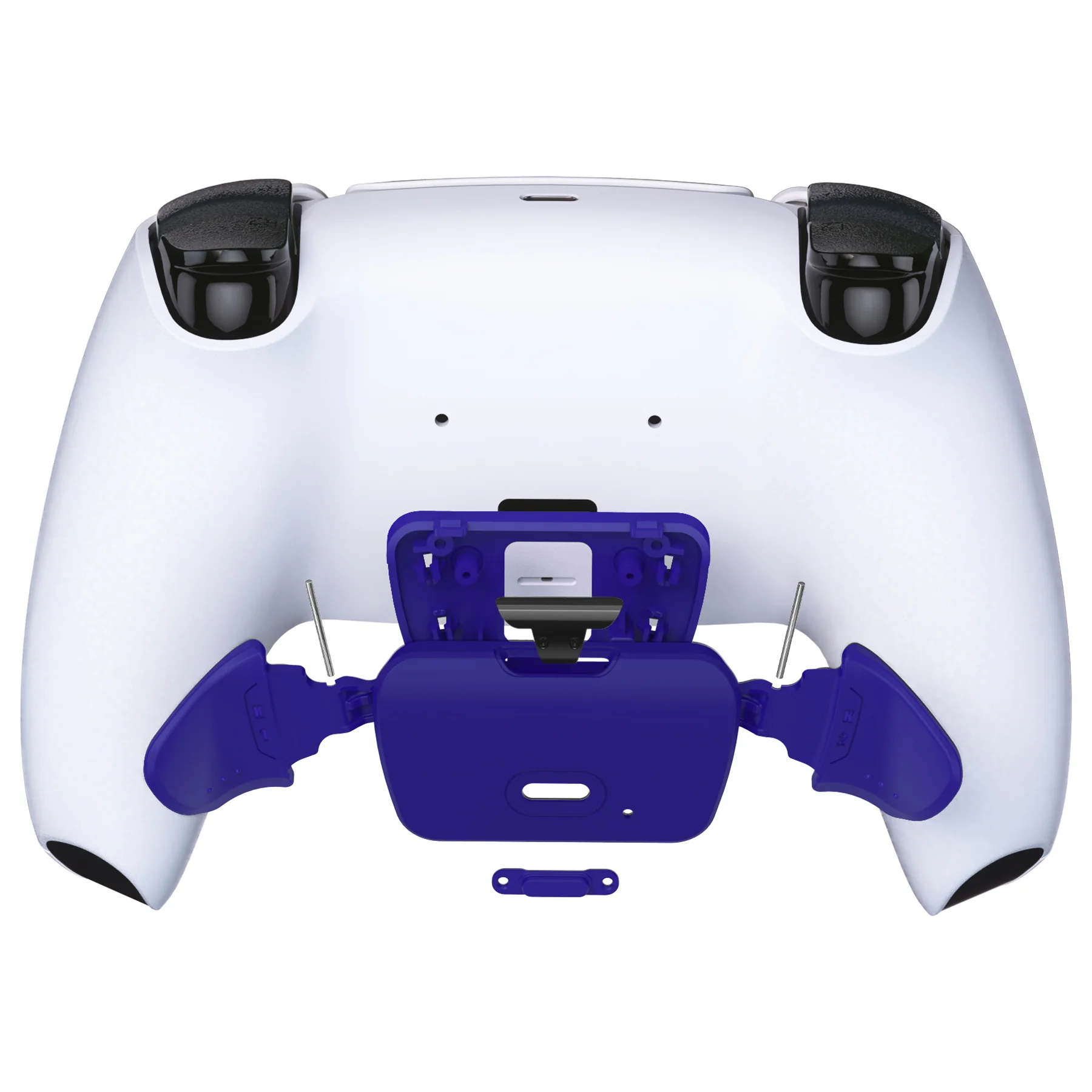 eXtremeRate Replacement Redesigned K1 K2 Back Buttons for eXtremerate RISE Remap Kit, Compatible with PS5 Controller - Cobalt Blue - Image 4