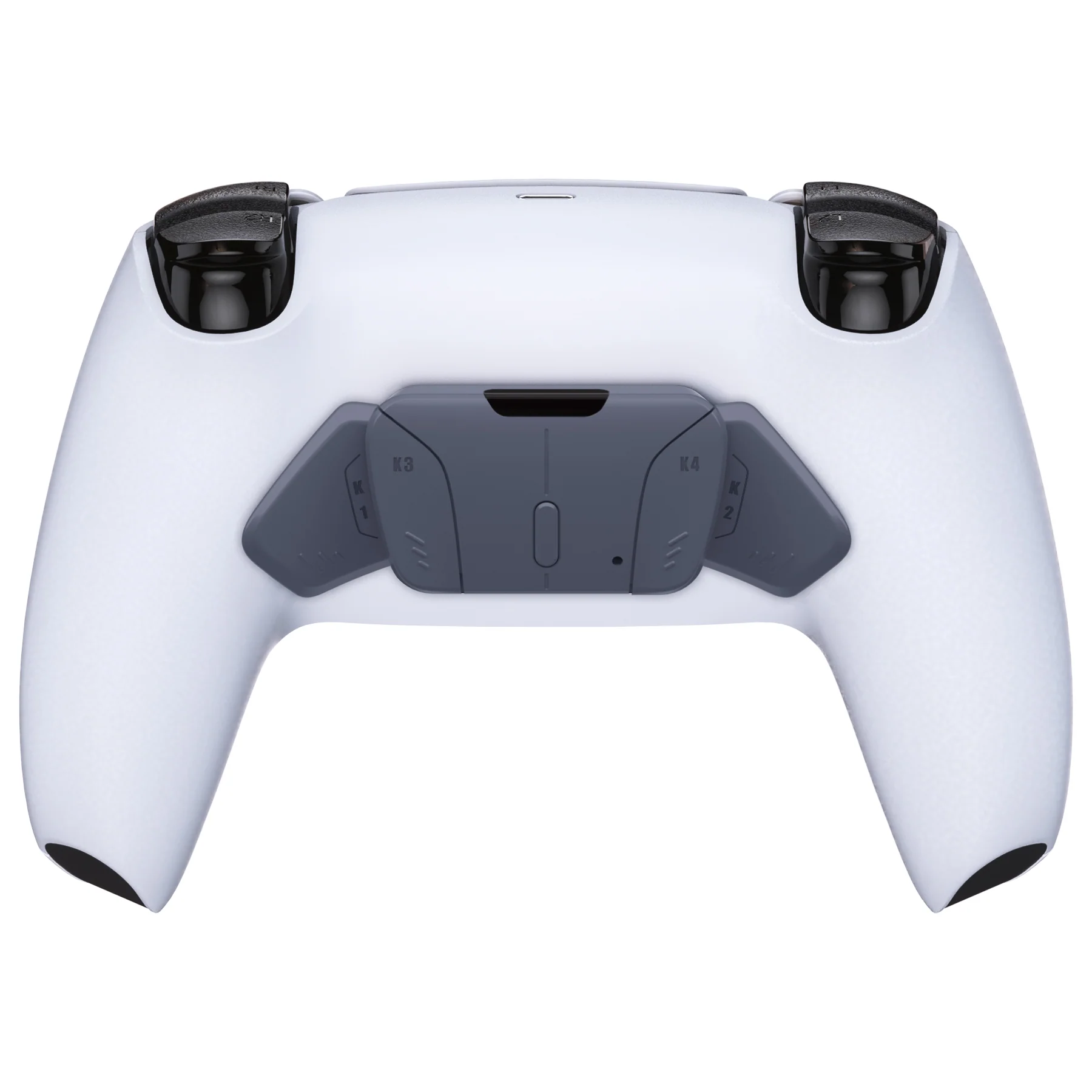 eXtremeRate Replacement Redesigned K1 K2 K3 K4 Back Buttons Housing Shell for eXtremeRate RISE4 Remap Kit, Compatible with PS5 Controller - Sterling Silver - Image 5