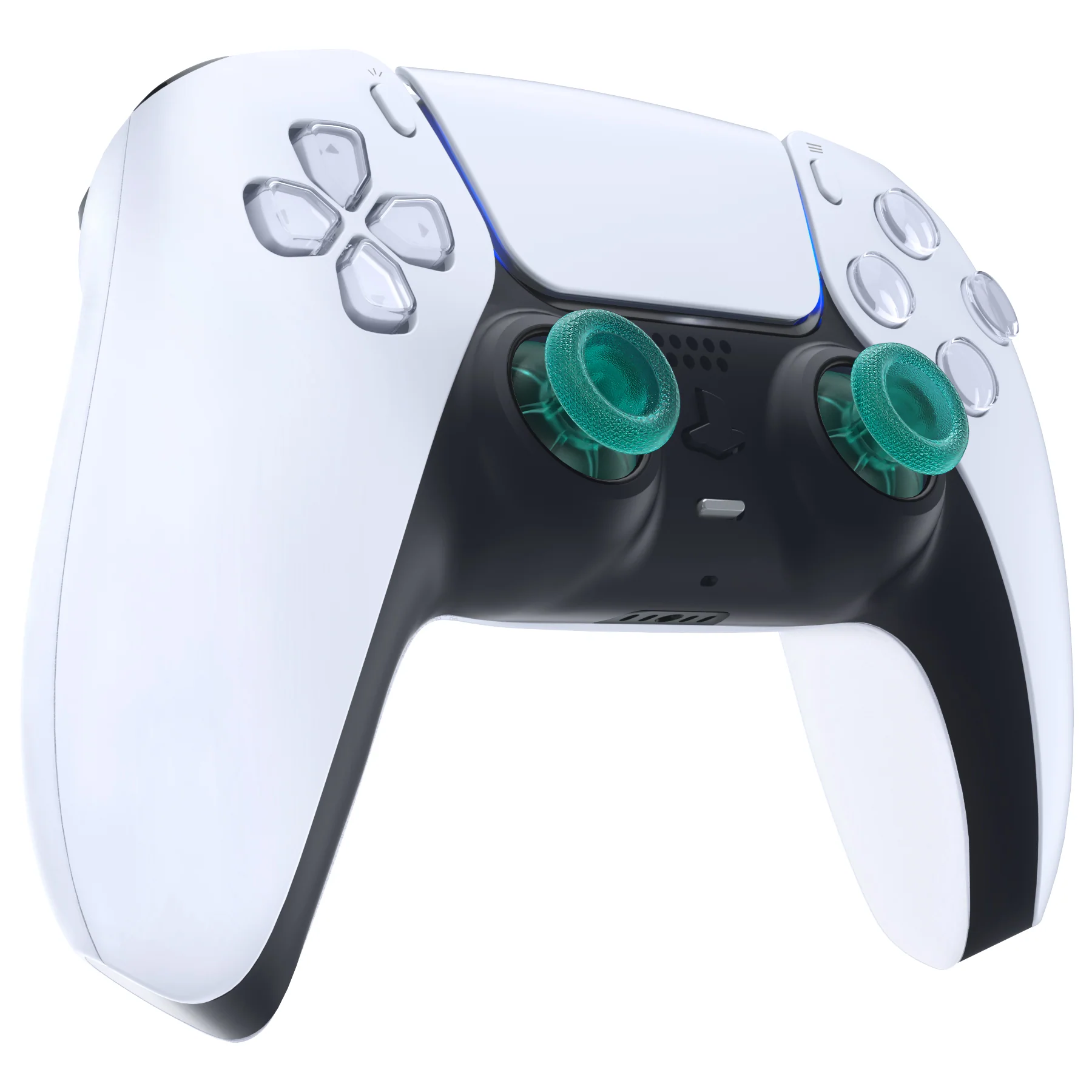 eXtremeRate Replacement Thumbsticks Analog Stick Joystick Compatible with PS5 & PS4 All Model Controller - Emerald Green - Image 6