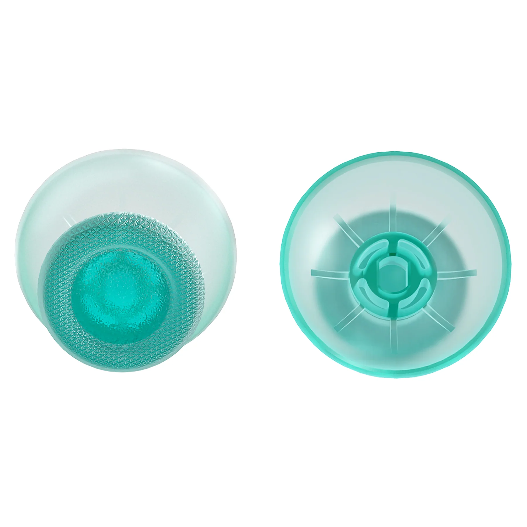 eXtremeRate Replacement Thumbsticks Analog Stick Joystick Compatible with PS5 & PS4 All Model Controller - Emerald Green - Image 7