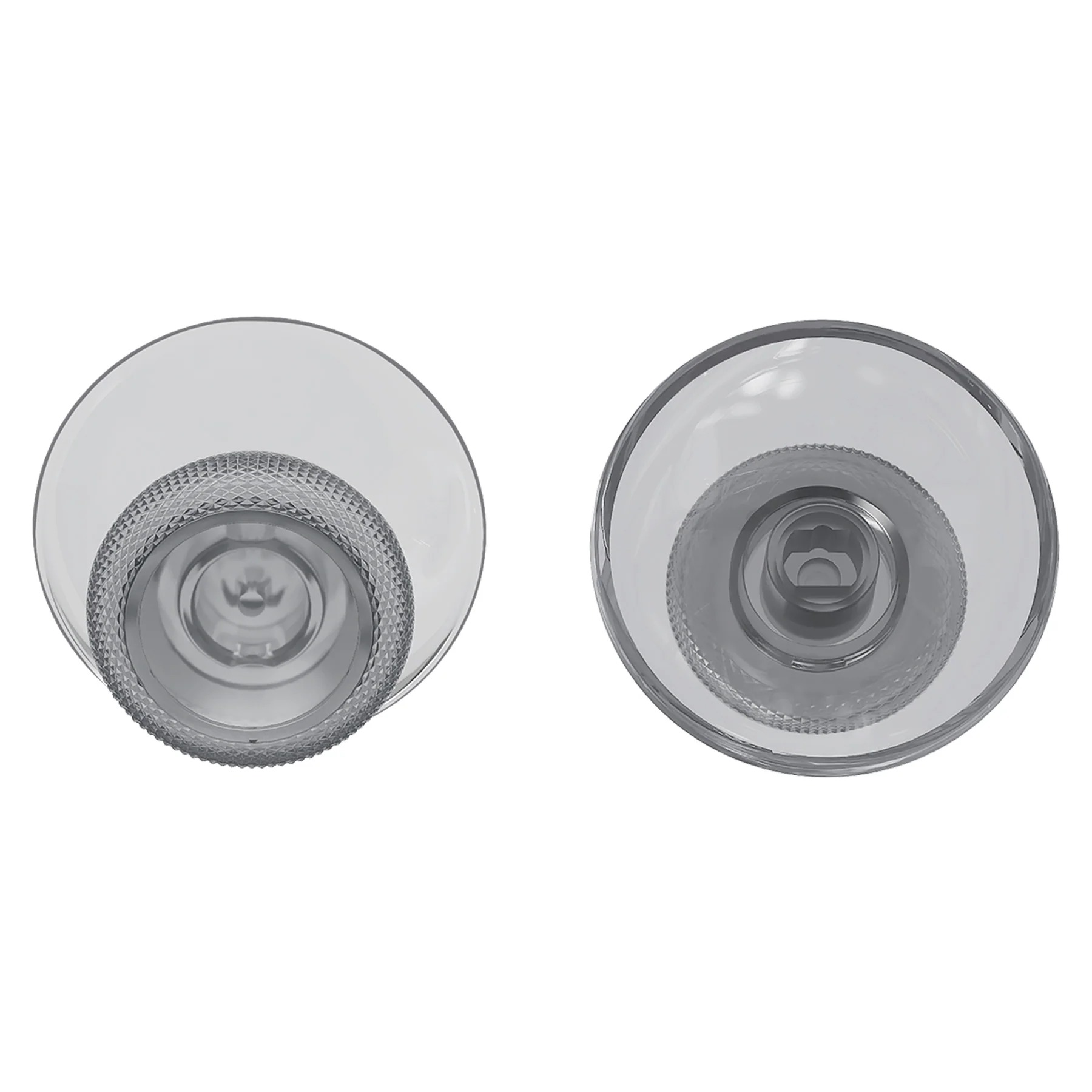 eXtremeRate Replacement Thumbsticks for Xbox Series X/S Controller & Xbox One X/S Controller & Xbox One Standard Controller & Xbox One Elite Controller - Clear Black - Image 5