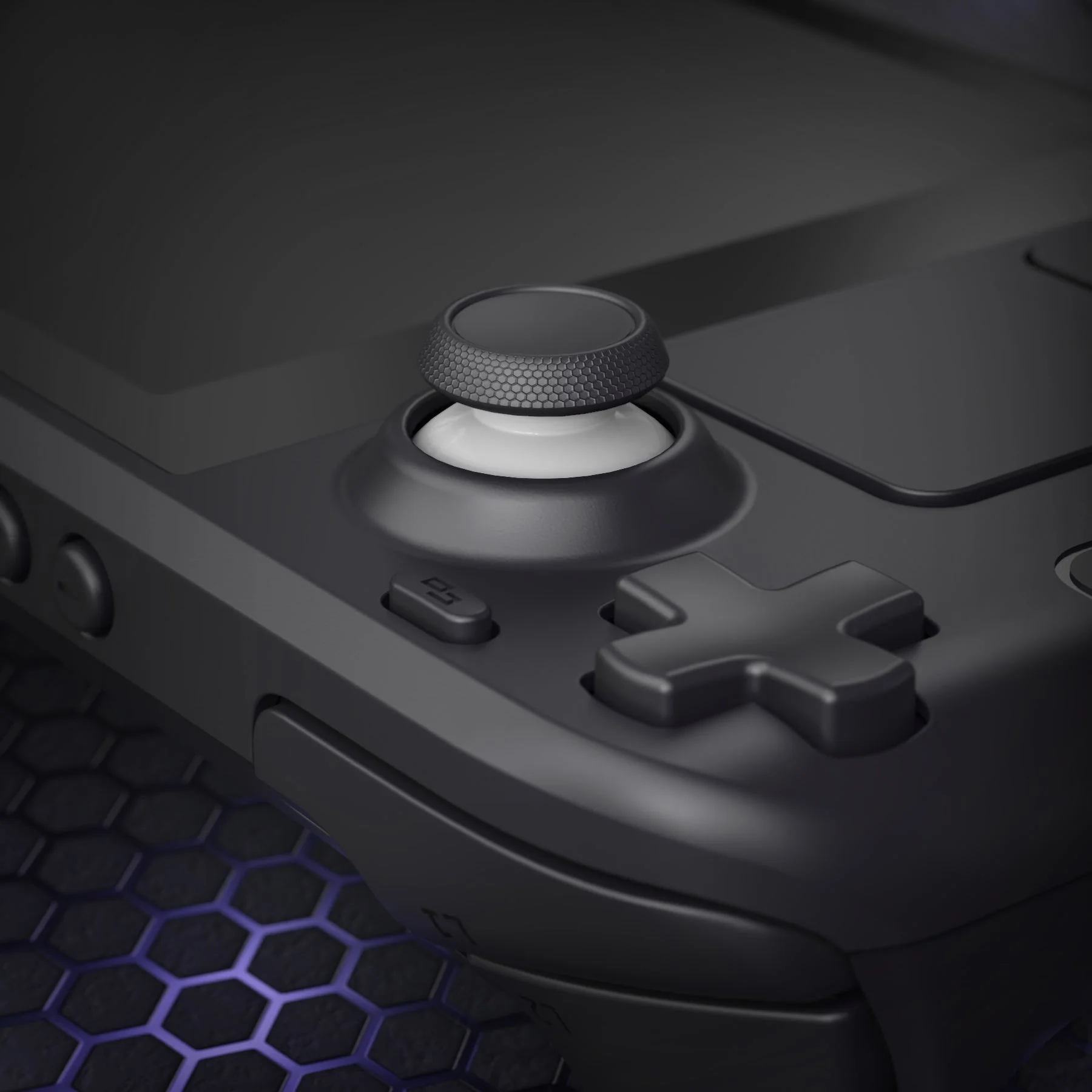 eXtremeRate Replacement Thumbsticks with Original Touch Sensing for Steam Deck LCD & OLED - Black & Gray - Image 6