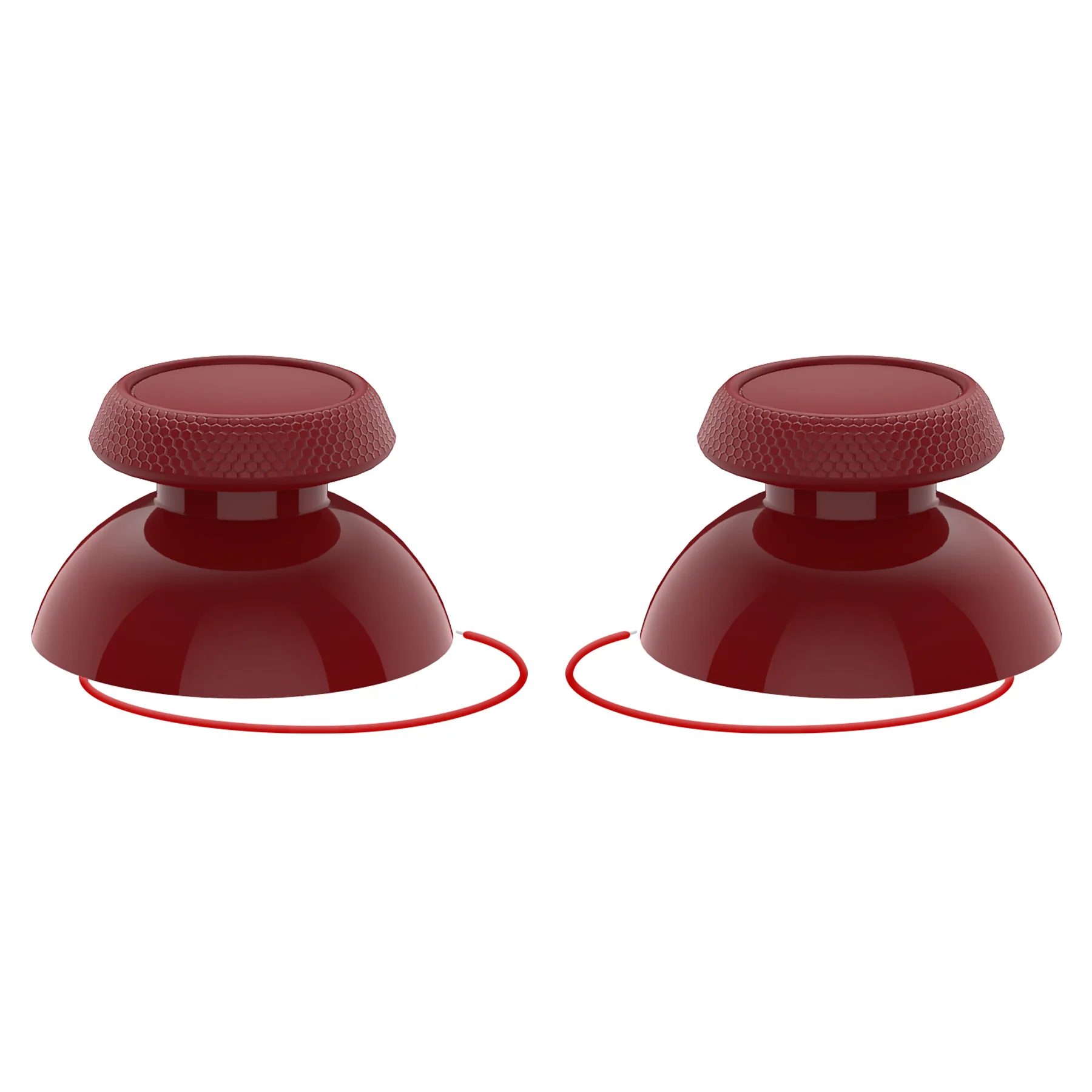 eXtremeRate Replacement Thumbsticks with Original Touch Sensing for Steam Deck LCD & OLED - Carmine Red - Image 8