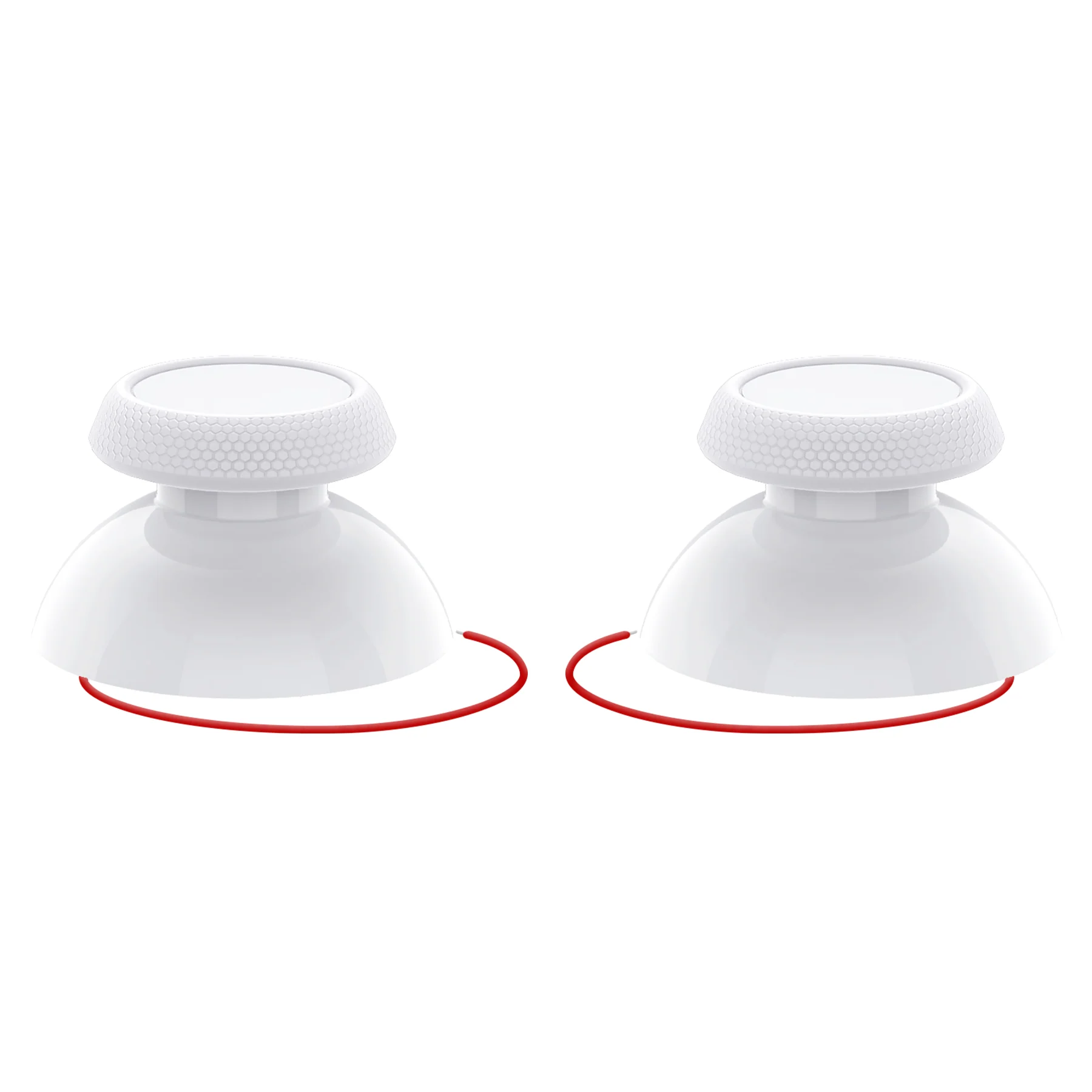 eXtremeRate Replacement Thumbsticks with Original Touch Sensing for Steam Deck LCD & OLED - Frosted White - Image 8